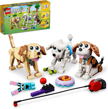 LEGO Creator 3in1 Adorable Dogs Set 31137 - 475 Pieces