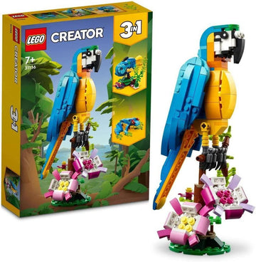 LEGO Creator 3in1 Exotic Parrot Building Set 31136