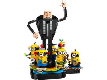LEGO Despicable Me Gru & 5 Dancing Minions Set