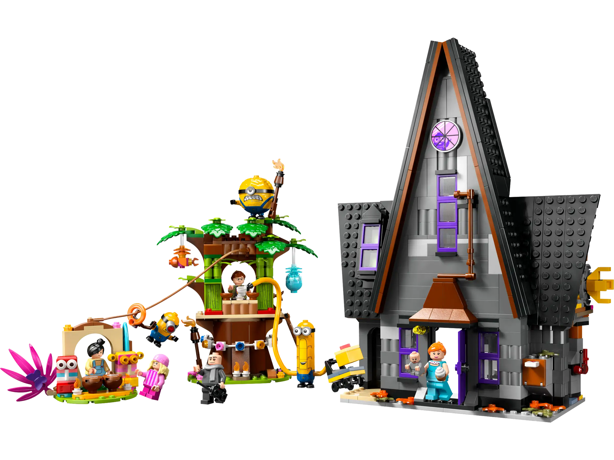 LEGO Despicable Me 75583 Gru's Family Mansion Playset