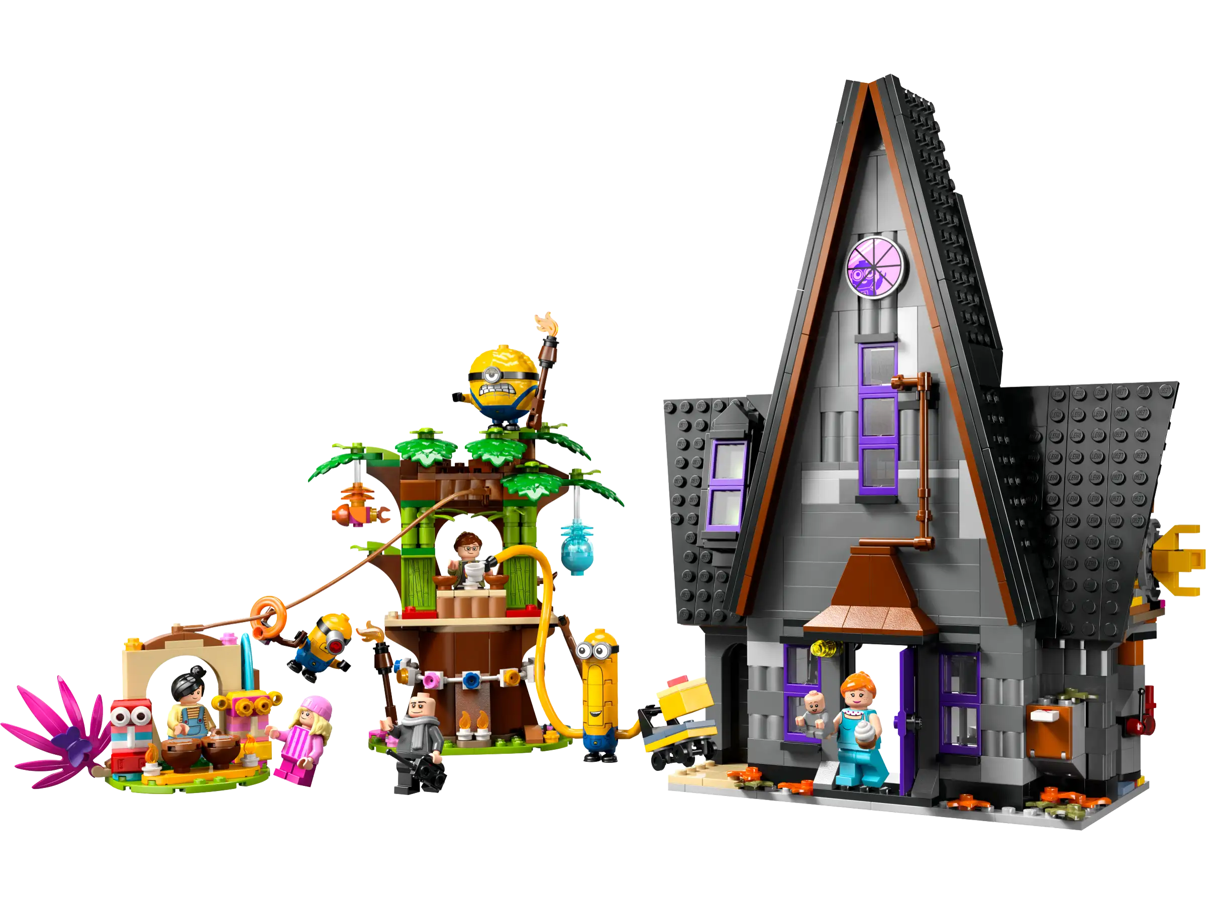 LEGO Despicable Me 75583 Gru's Family Mansion Playset