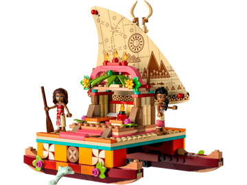 LEGO Disney Moana's Wayfinding Boat Adventure Set 43210