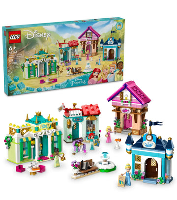 LEGO Disney Princess Market Adventure Set 43246 for Ages 6+