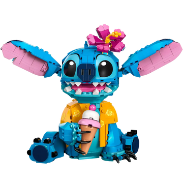 LEGO Disney 43249 Stitch Buildable Figure with Ice Cream Cone