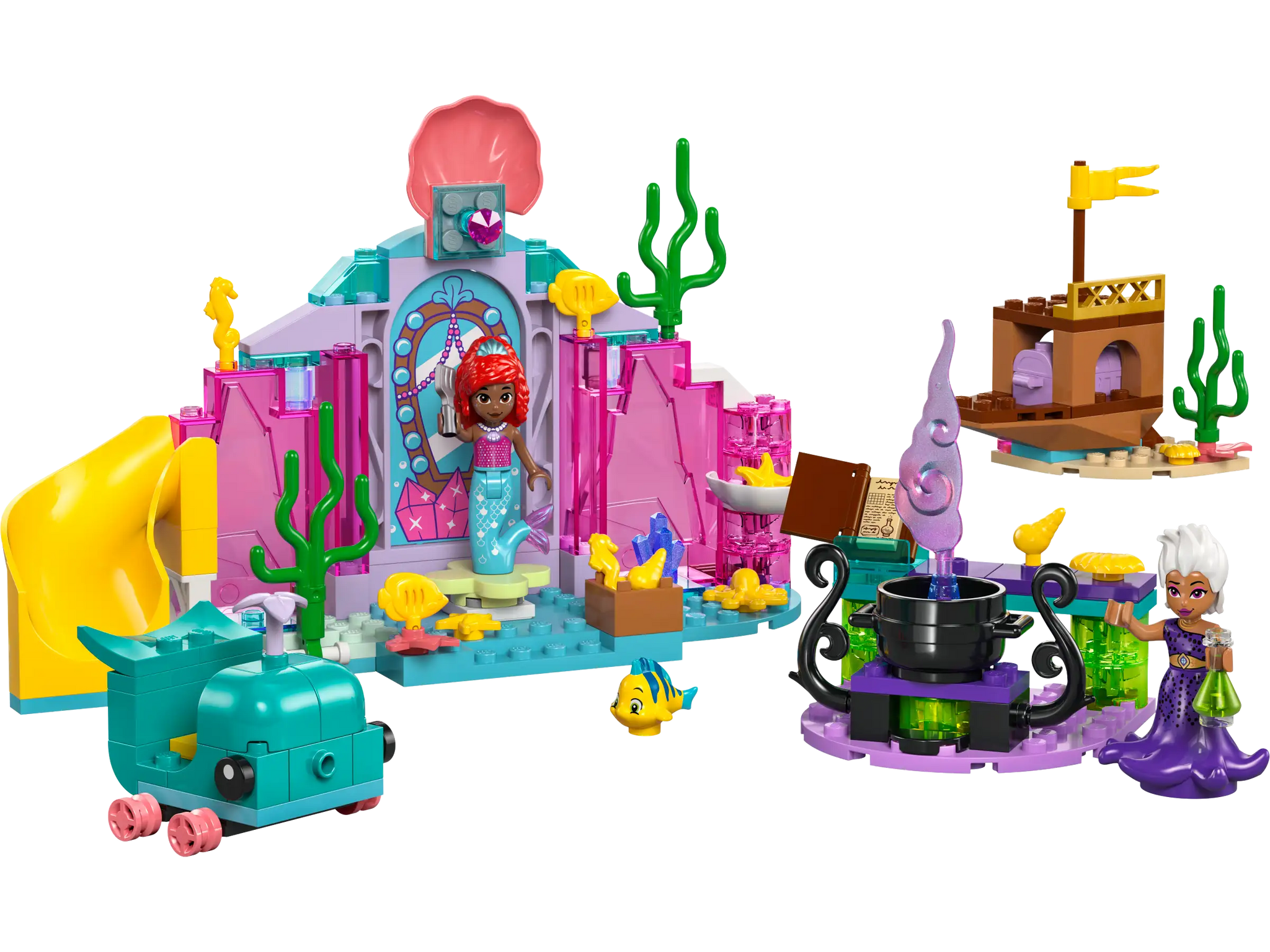 LEGO Disney Ariel's Crystal Cavern Playset for Kids 4+
