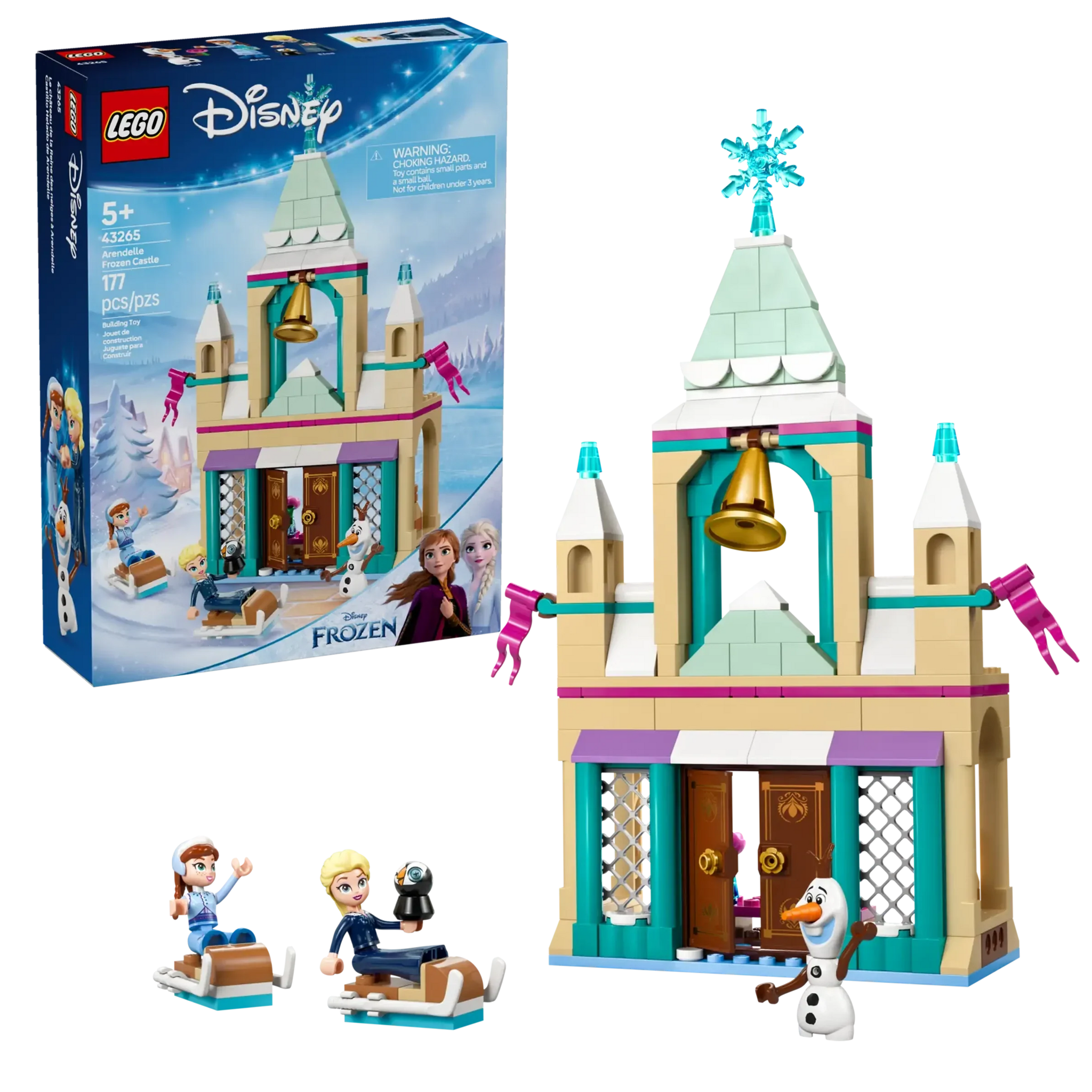 LEGO Disney Frozen Arendelle Castle Playset with Elsa & Anna