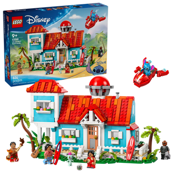LEGO Disney Lilo and Stitch Beach House Set 43268