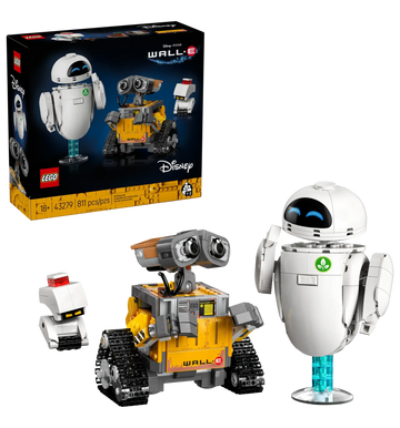 LEGO Disney WALL-E and EVE Building Set 43279 - 811 Pieces