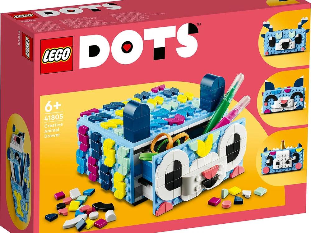 LEGO DOTS 41805 Creative Animal Drawer for Kids 6+
