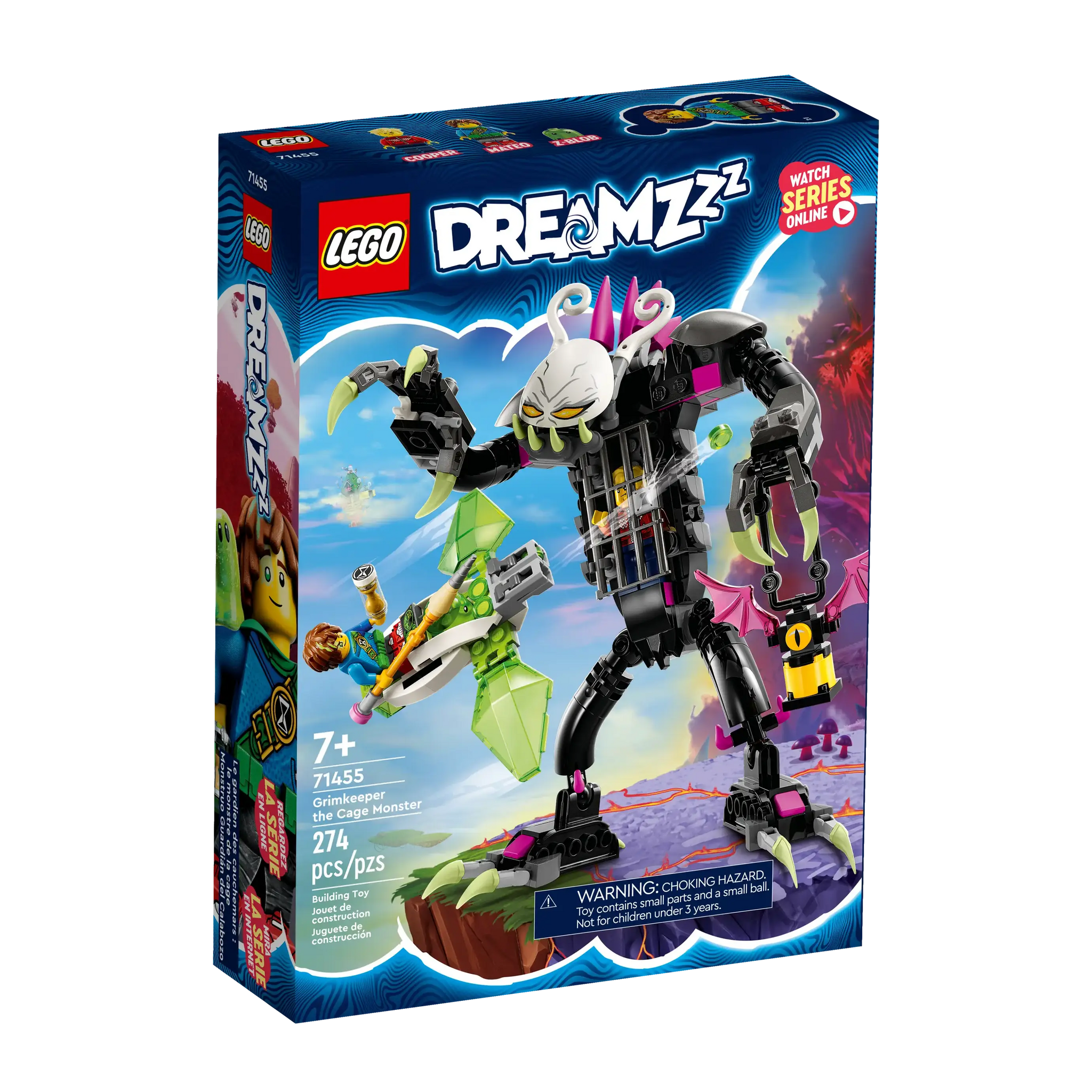 LEGO DREAMZZZ Grimkeeper Cage Monster Building Set 71455