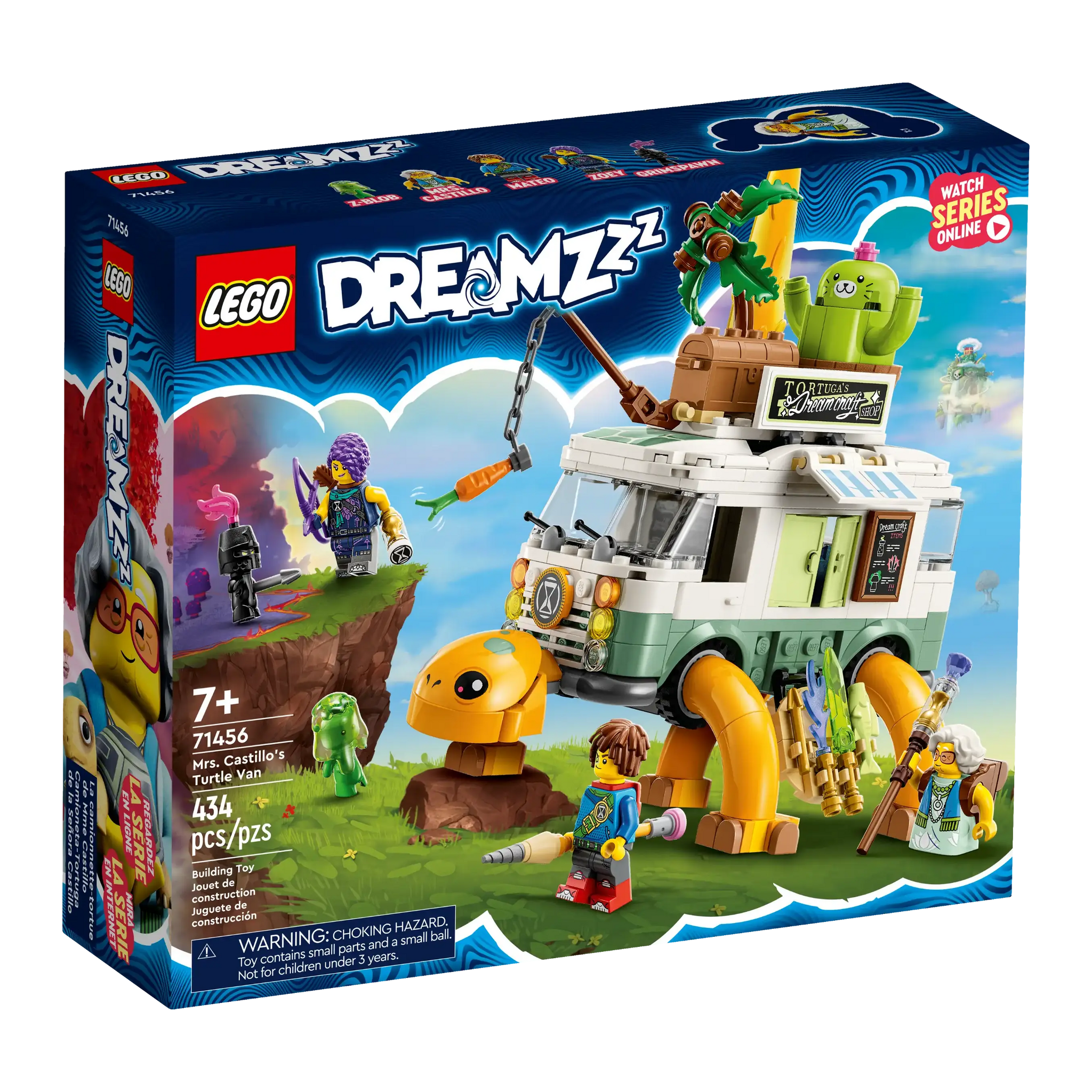 LEGO DREAMZZZ 71456 Mrs. Castillo's Turtle Van Building Set