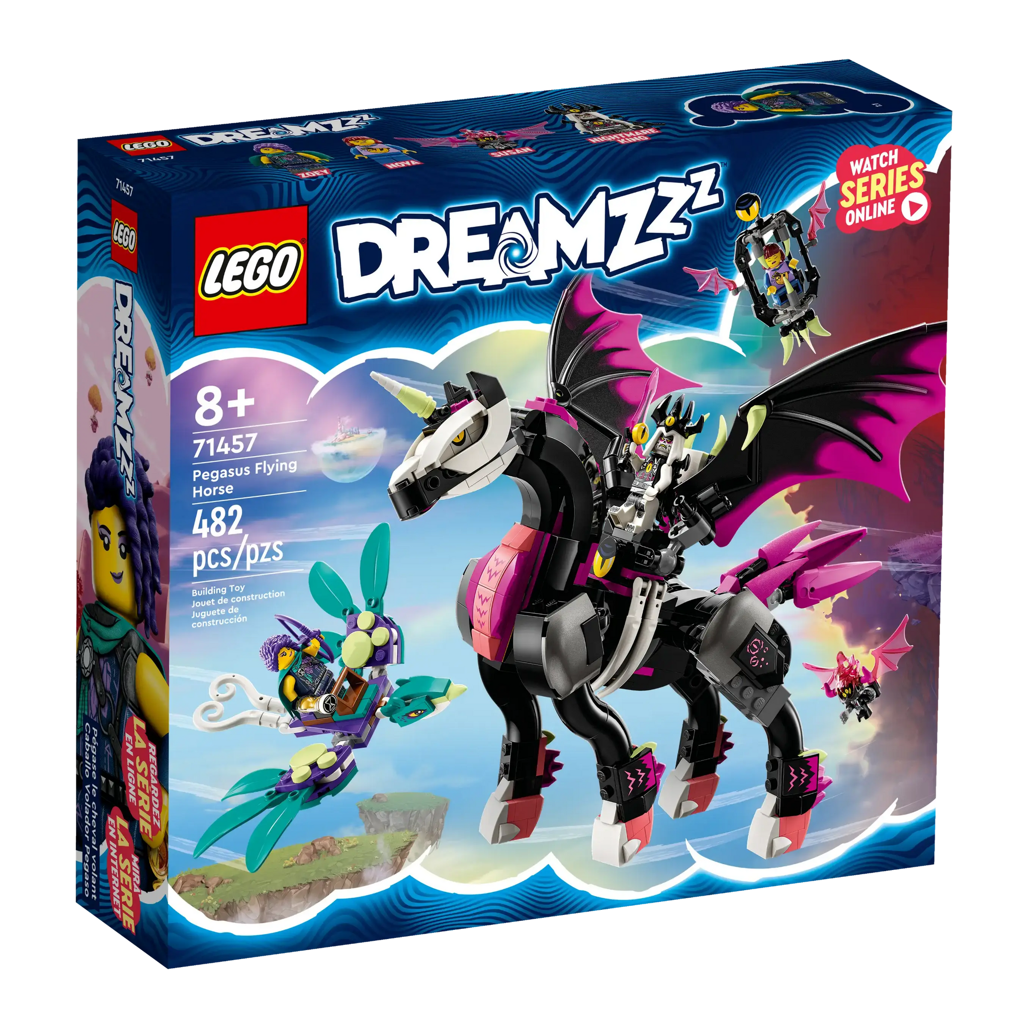 LEGO DREAMZZZ Pegasus Flying Horse Building Set 71457