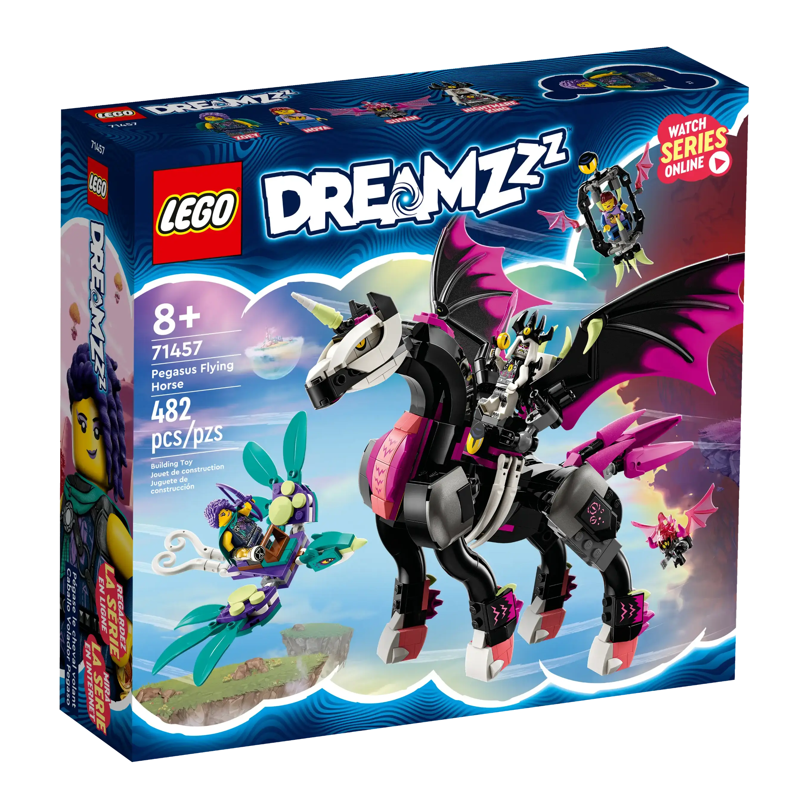 LEGO DREAMZZZ Pegasus Flying Horse Building Set 71457