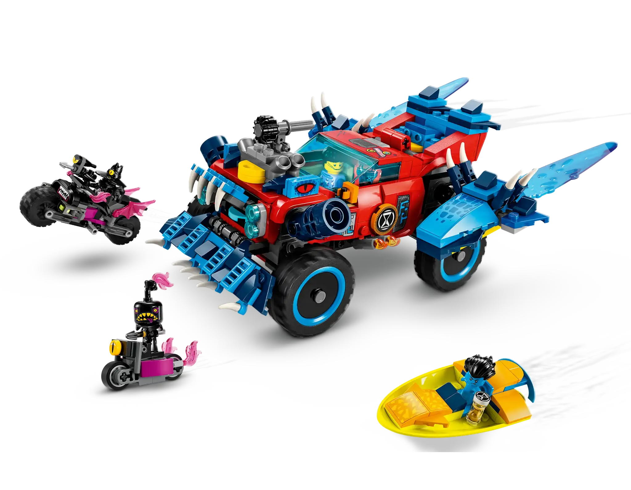 LEGO DREAMZzz Crocodile Car Building Set 71458 for Kids 8+