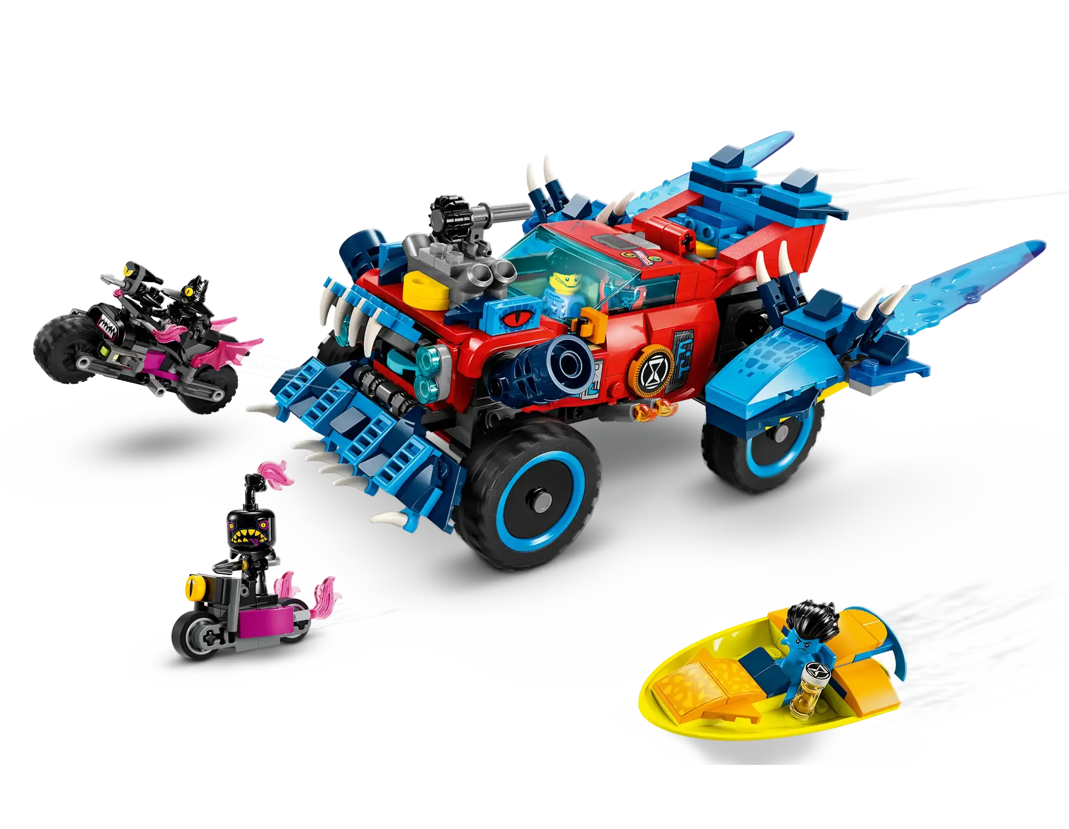 LEGO DREAMZzz Crocodile Car Building Set 71458 for Kids 8+