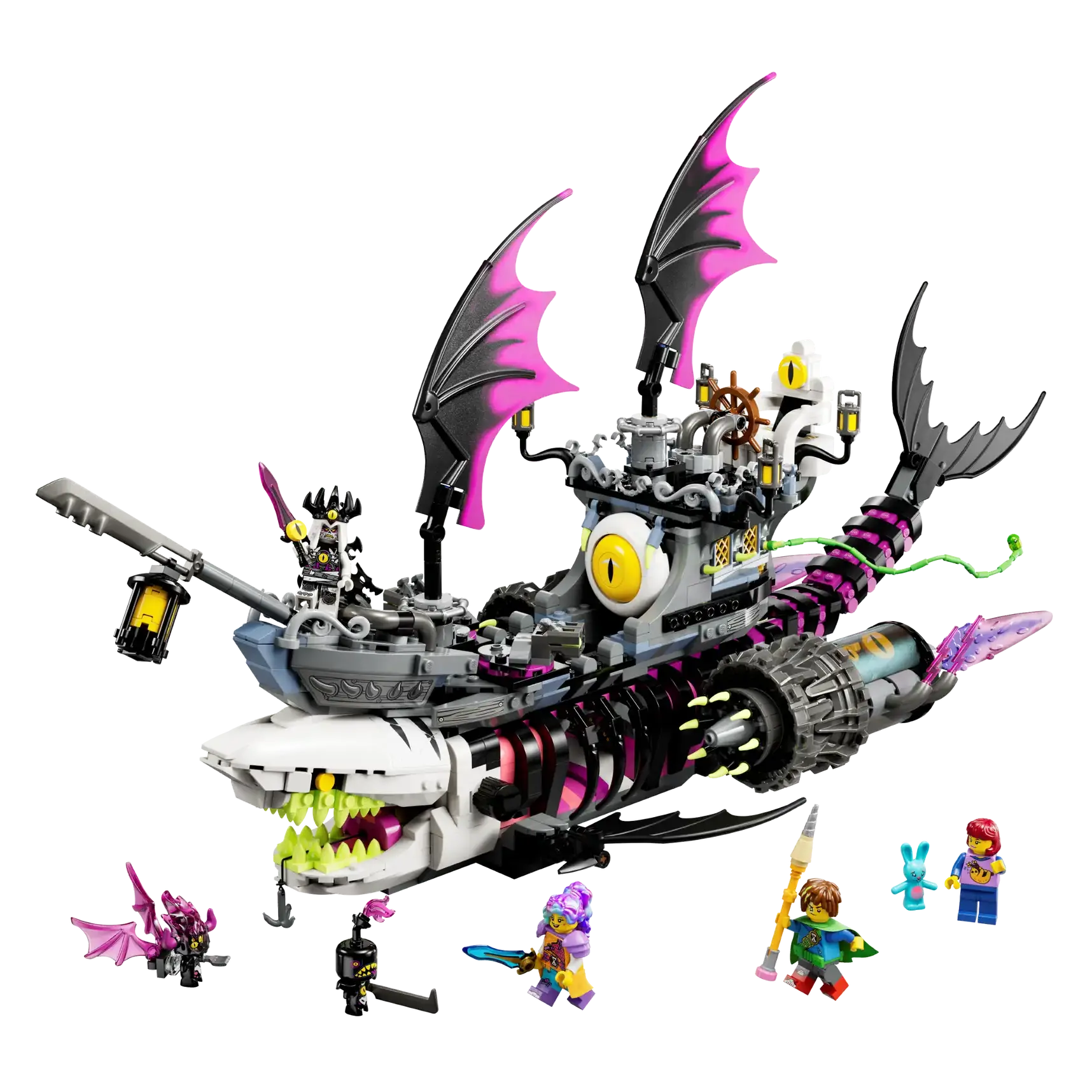 LEGO DREAMZZZ Nightmare Shark Ship 71469 - Build 2 Ways
