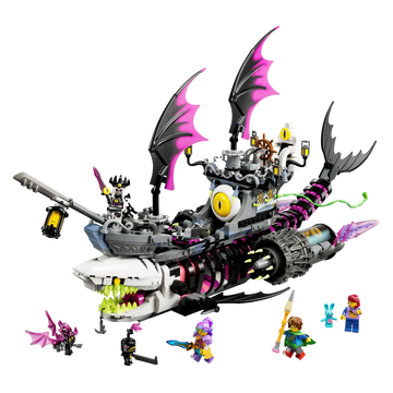 LEGO DREAMZZZ Nightmare Shark Ship 71469 - Build 2 Ways