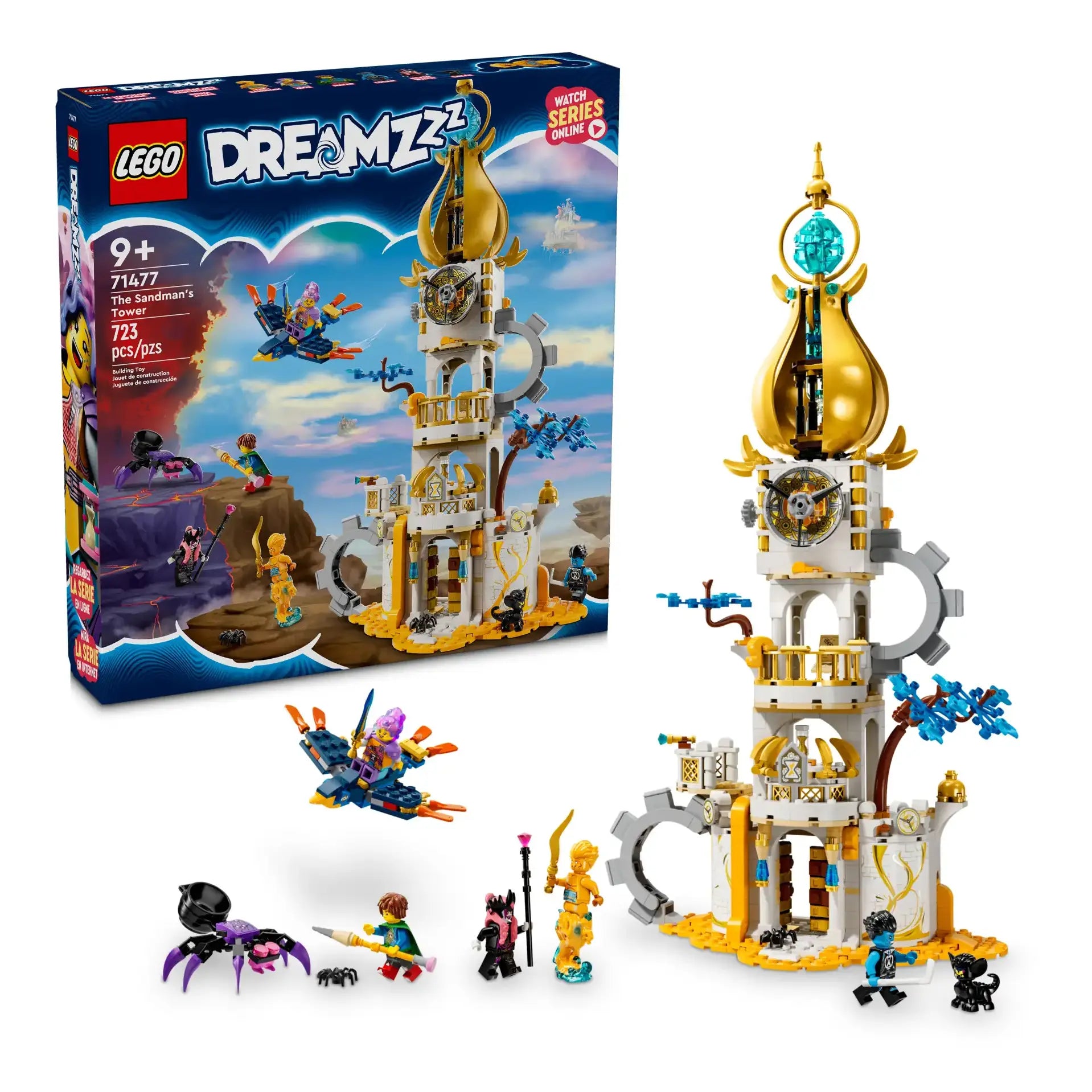 LEGO DREAMZzz 71477 The Sandman's Tower Castle Playset