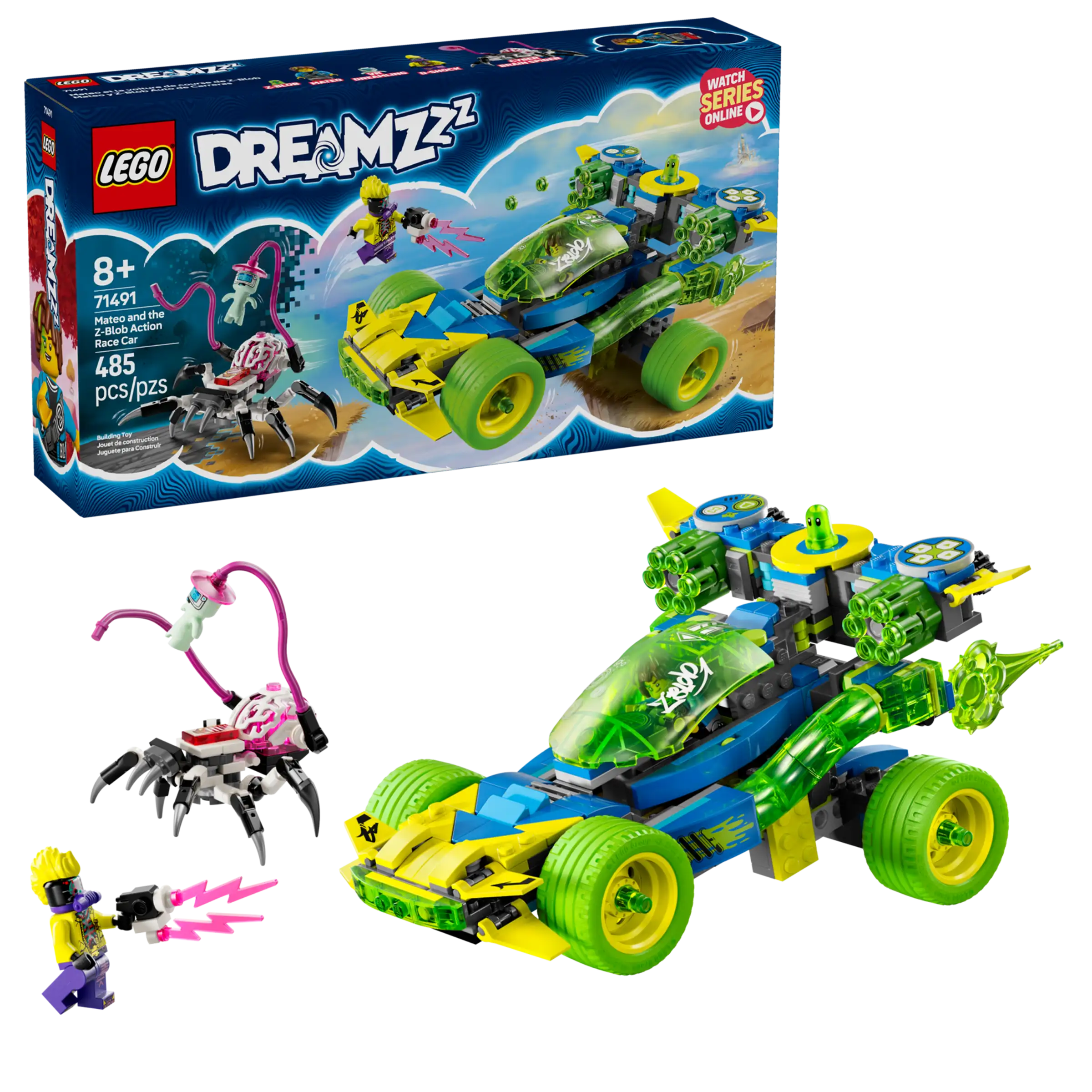 LEGO DREAMZzz Mateo Z-Blob Action Race Car Set 71491