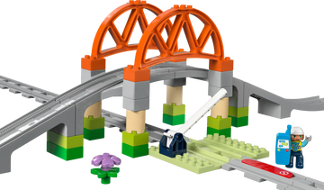 LEGO DUPLO Train Bridge & Tracks Expansion Set 10246