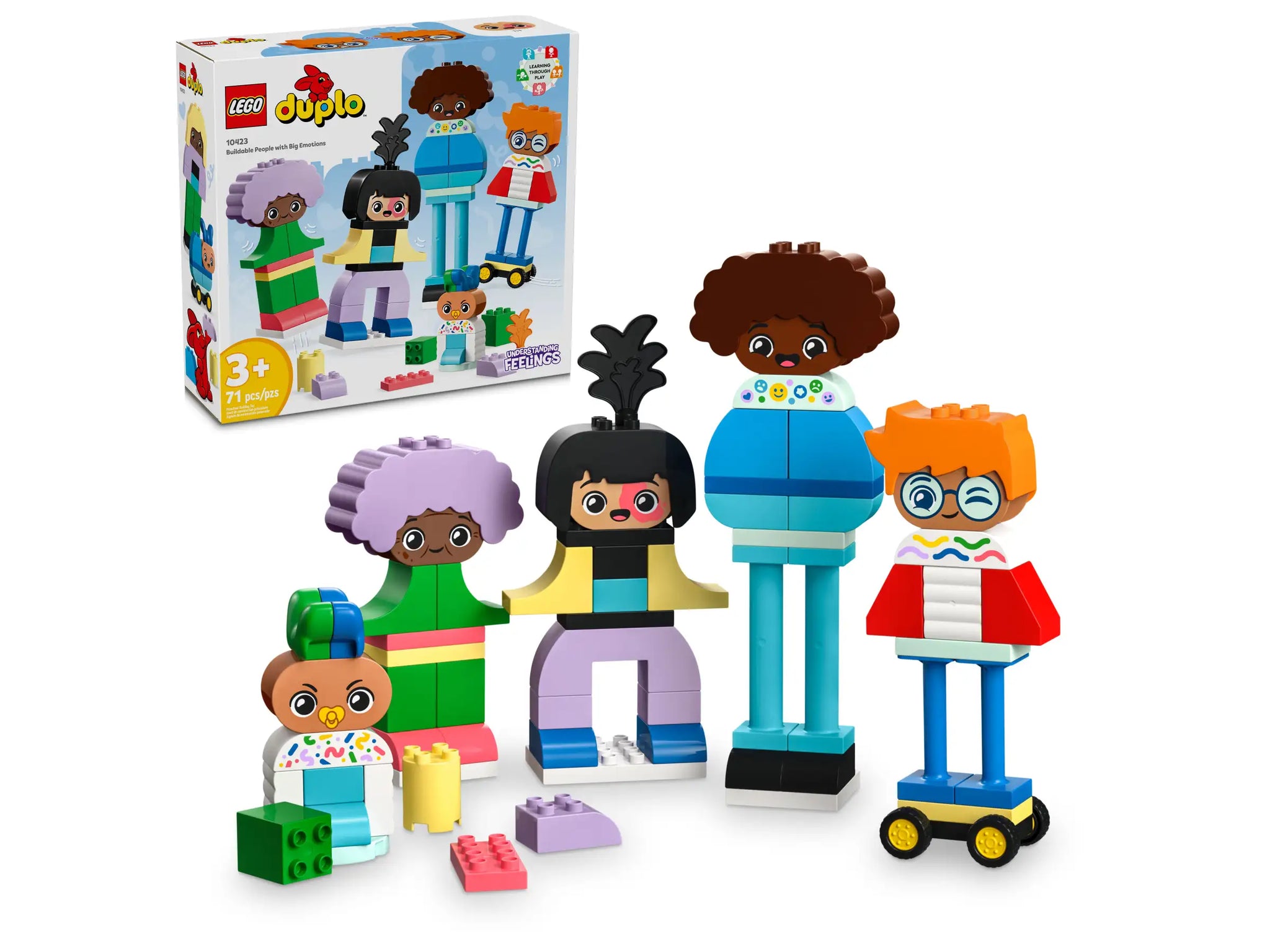 LEGO DUPLO Buildable People with Big Emotions Set 10423