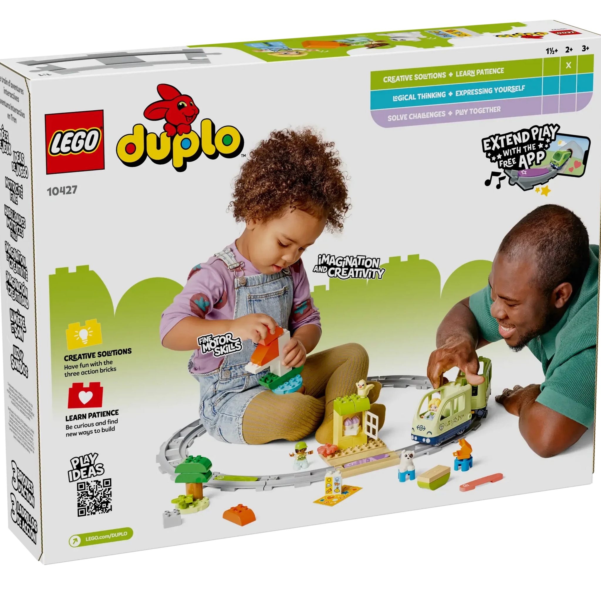 LEGO DUPLO 10427 Interactive Adventure Train for Toddlers