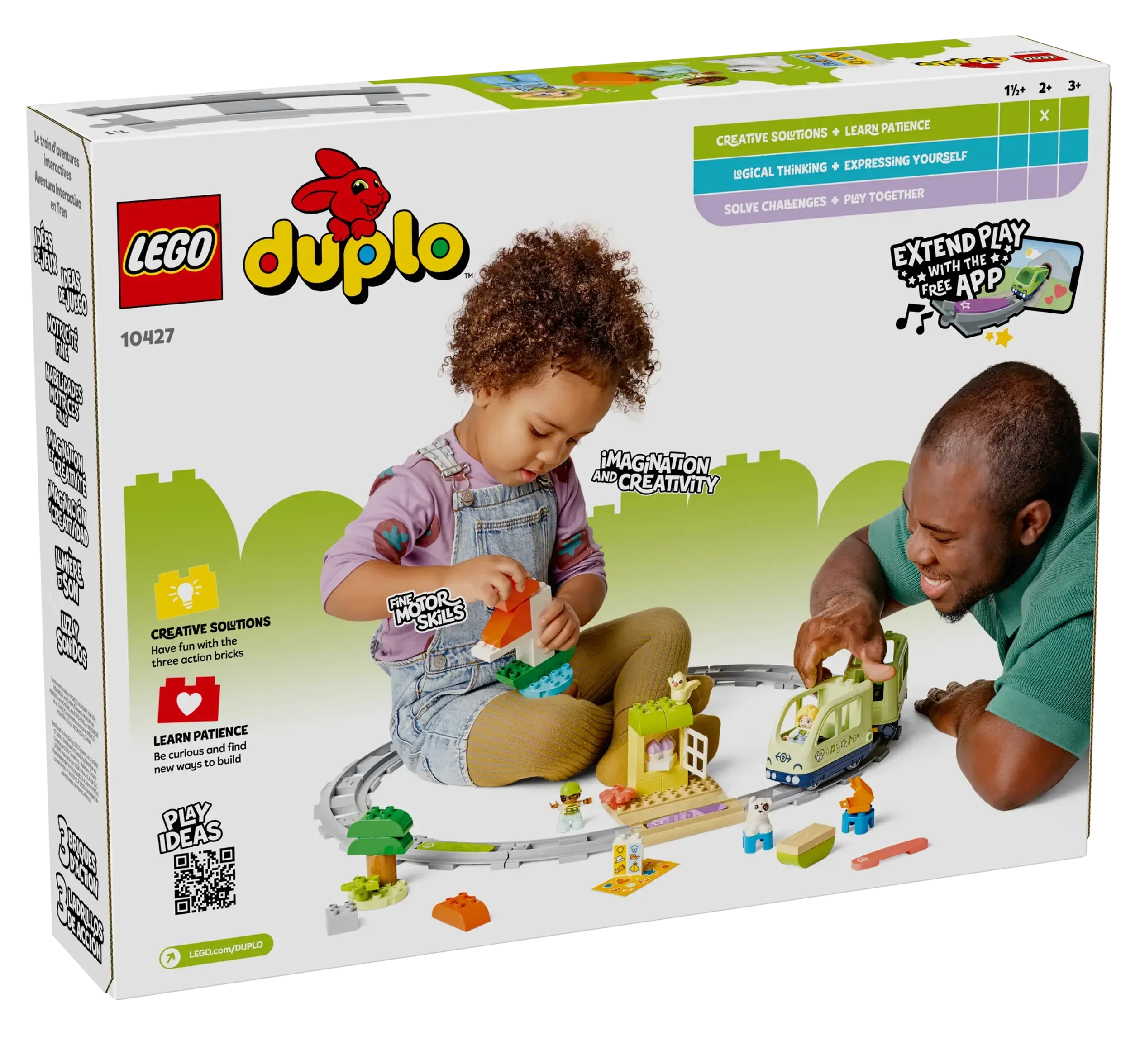 LEGO DUPLO 10427 Interactive Adventure Train for Toddlers