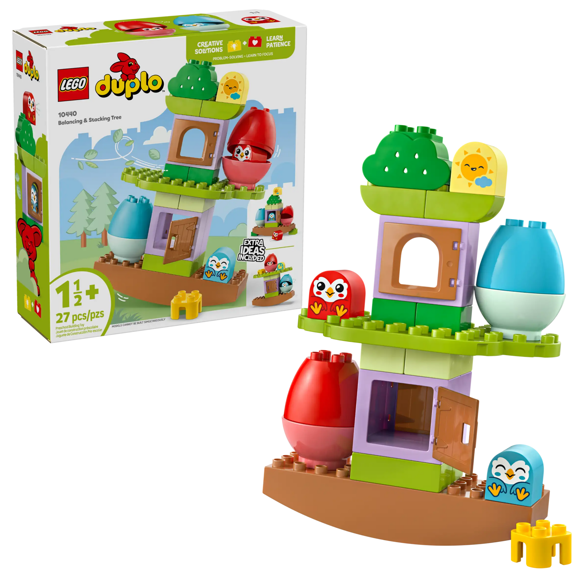 LEGO DUPLO Balancing & Stacking Tree Toy for Toddlers