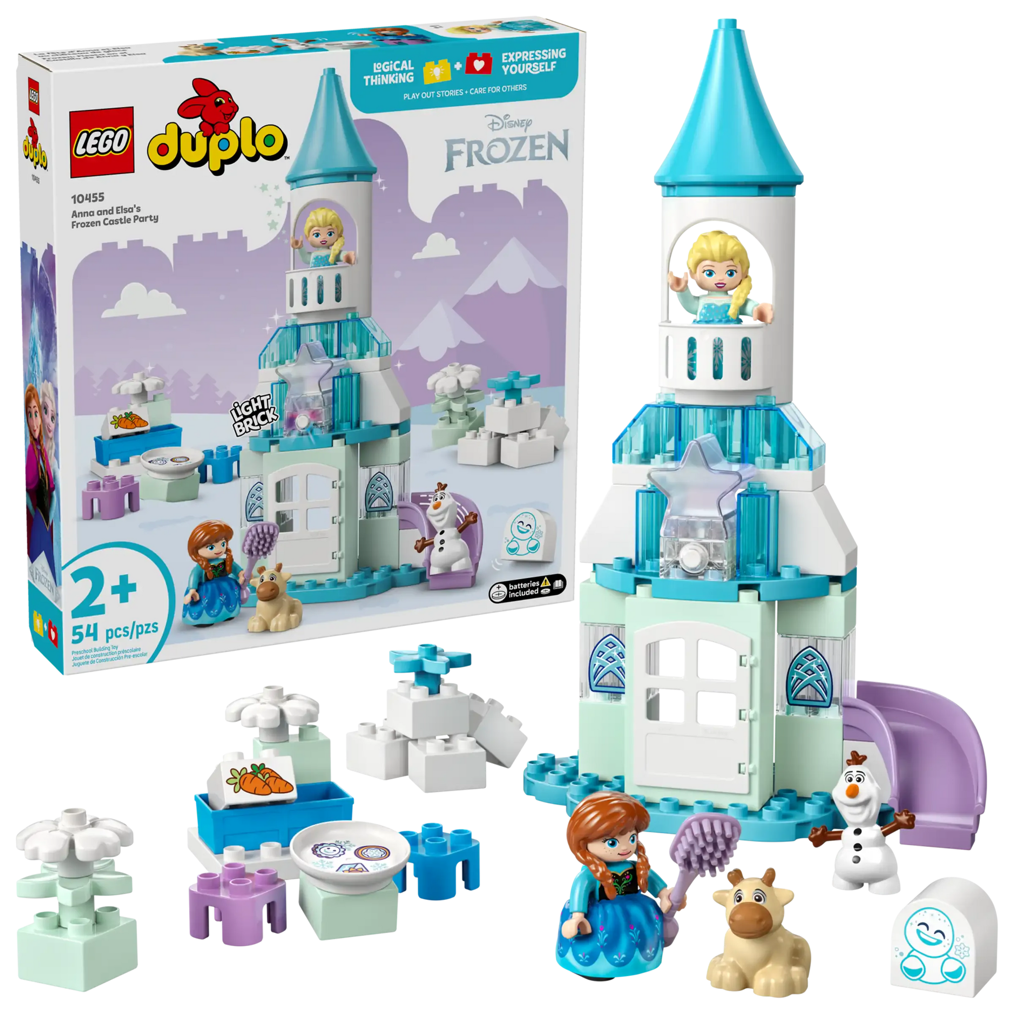 LEGO DUPLO Frozen Castle Party with Anna, Elsa & Friends