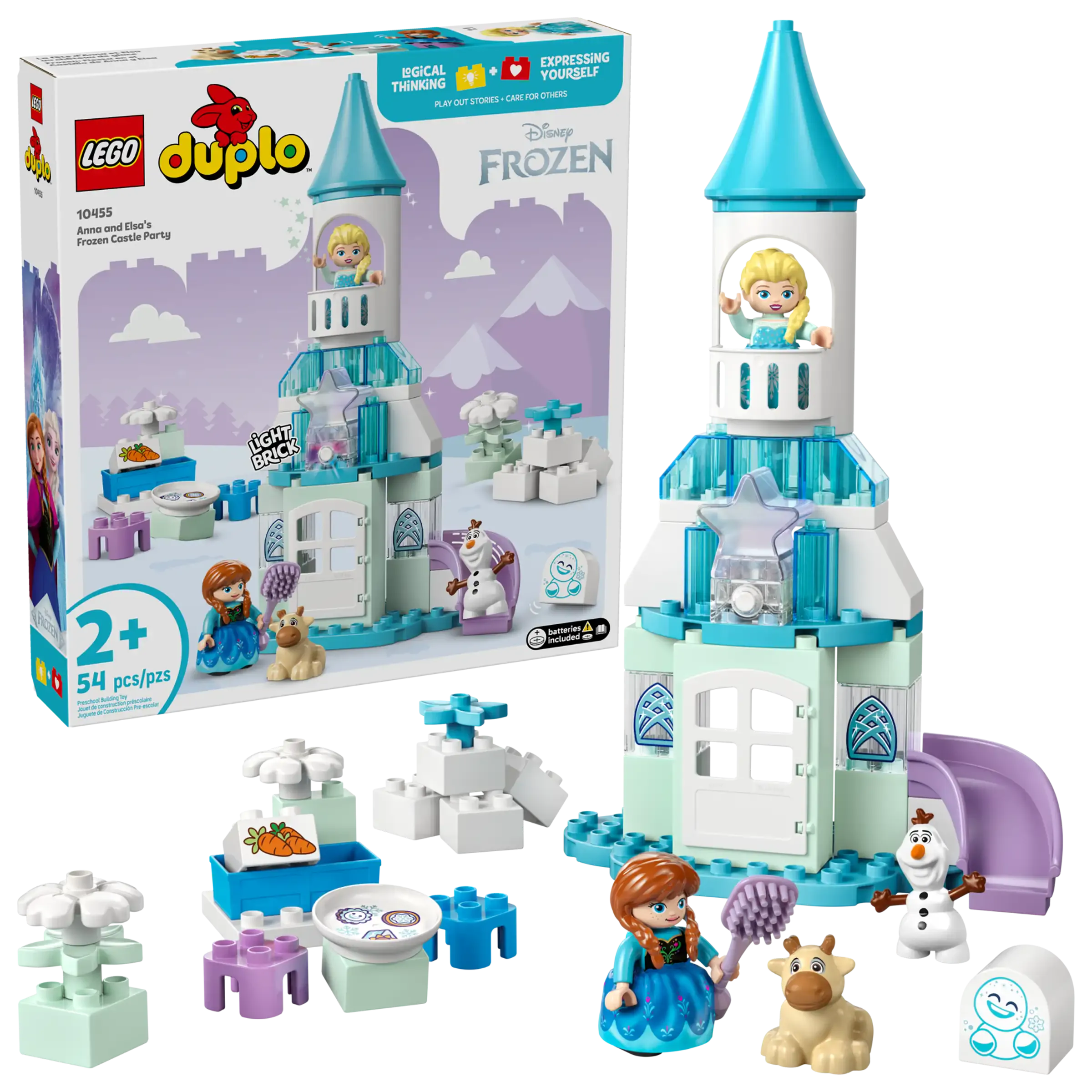 LEGO DUPLO Frozen Castle Party with Anna, Elsa & Friends