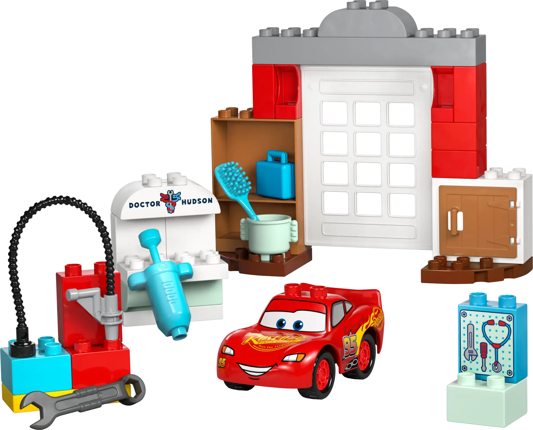 LEGO DUPLO McQueen's Visit to Doc's Garage Toy Set