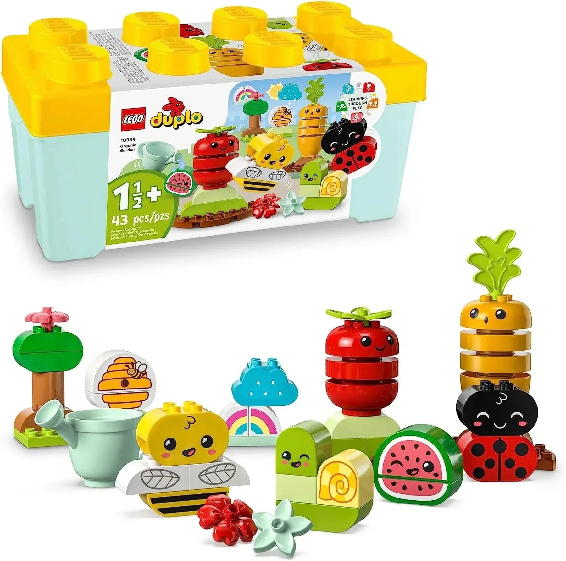 LEGO DUPLO My First Organic Garden Brick Box for Toddlers
