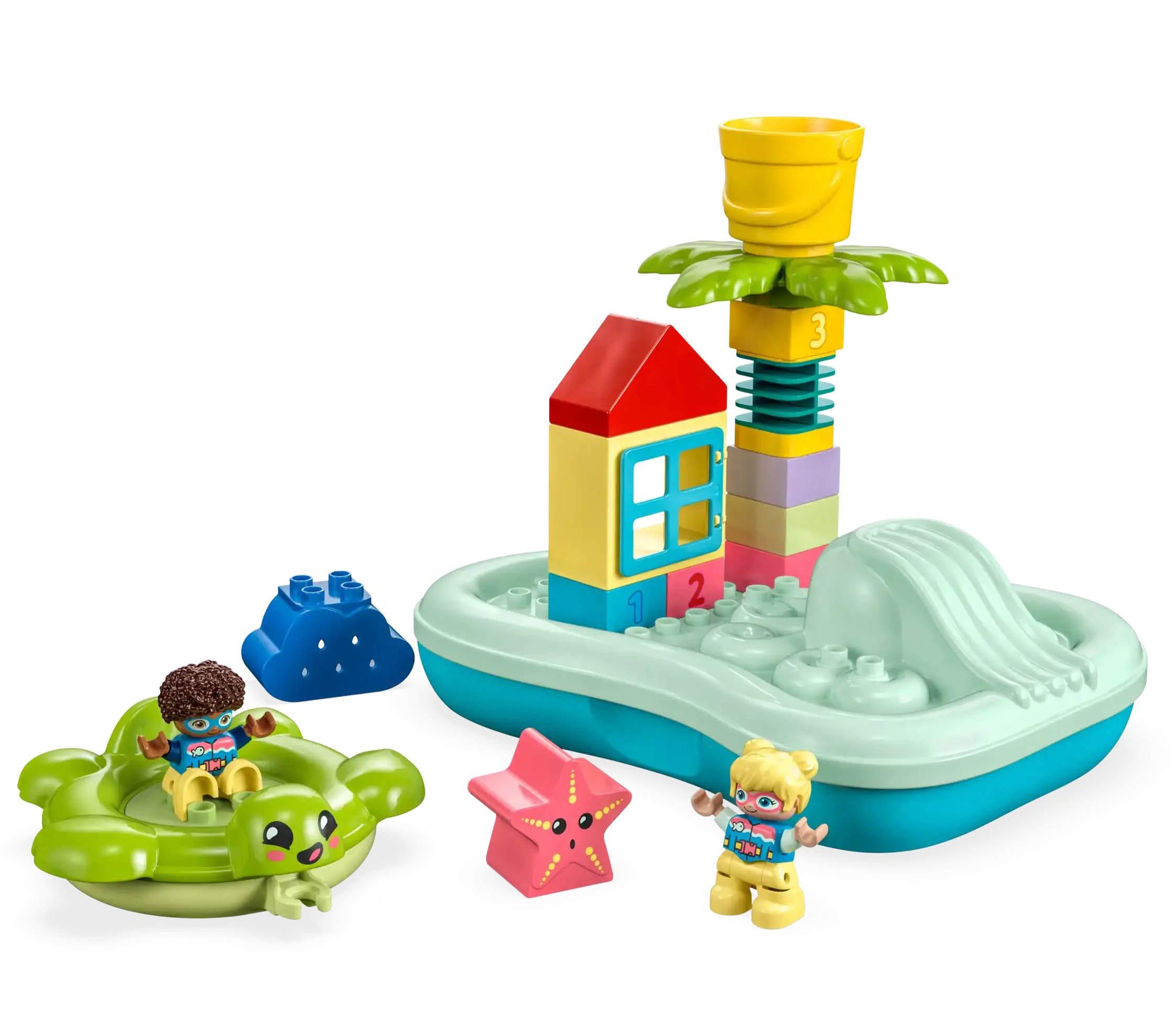LEGO DUPLO Water Park Bath Toy for Toddlers 2+