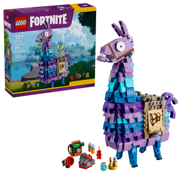 LEGO Fortnite 77071 Supply Llama Building Set for Gamers