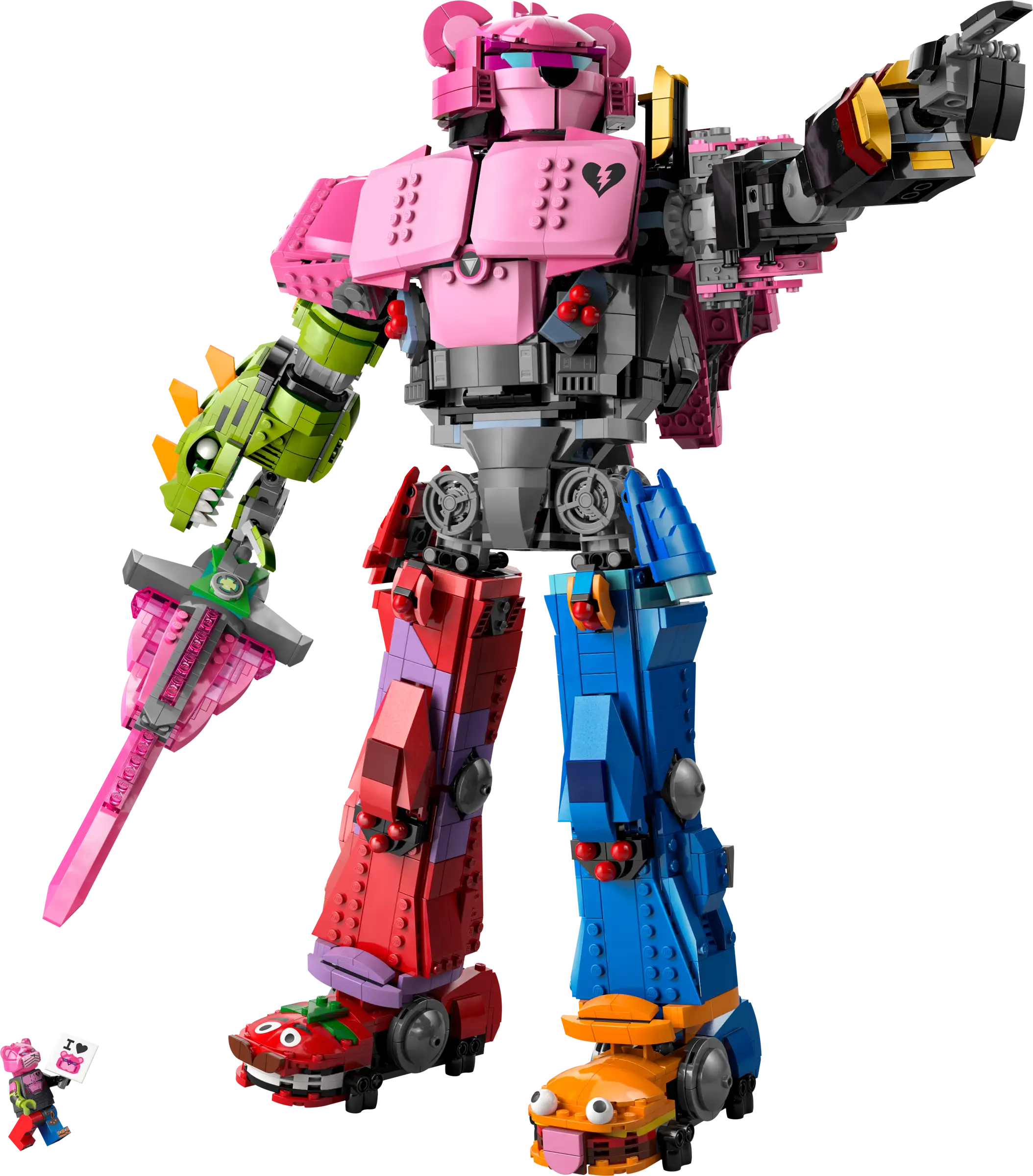 LEGO Fortnite Mecha Team Leader Building Set 77078