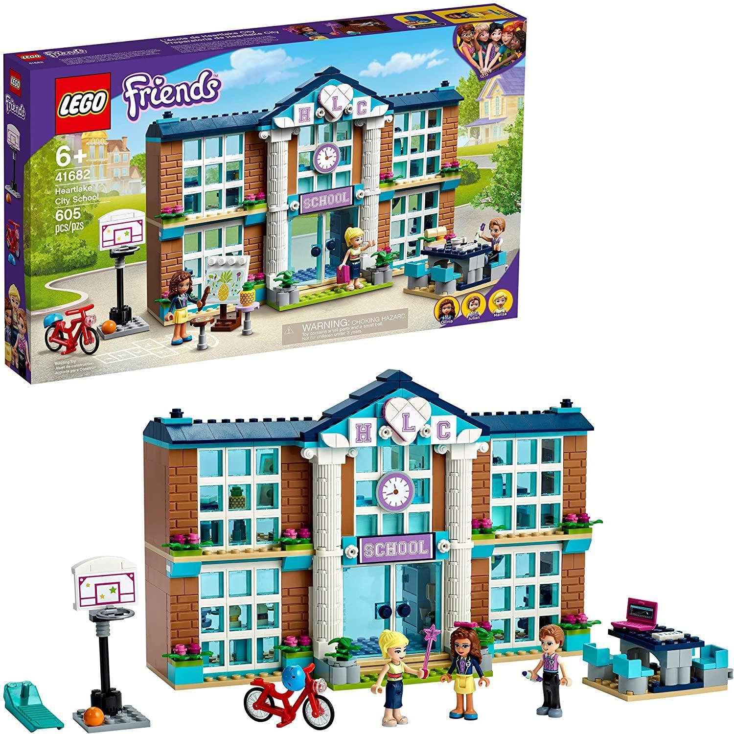 LEGO Friends 41682 Heartlake City School Playset with 3 Figures