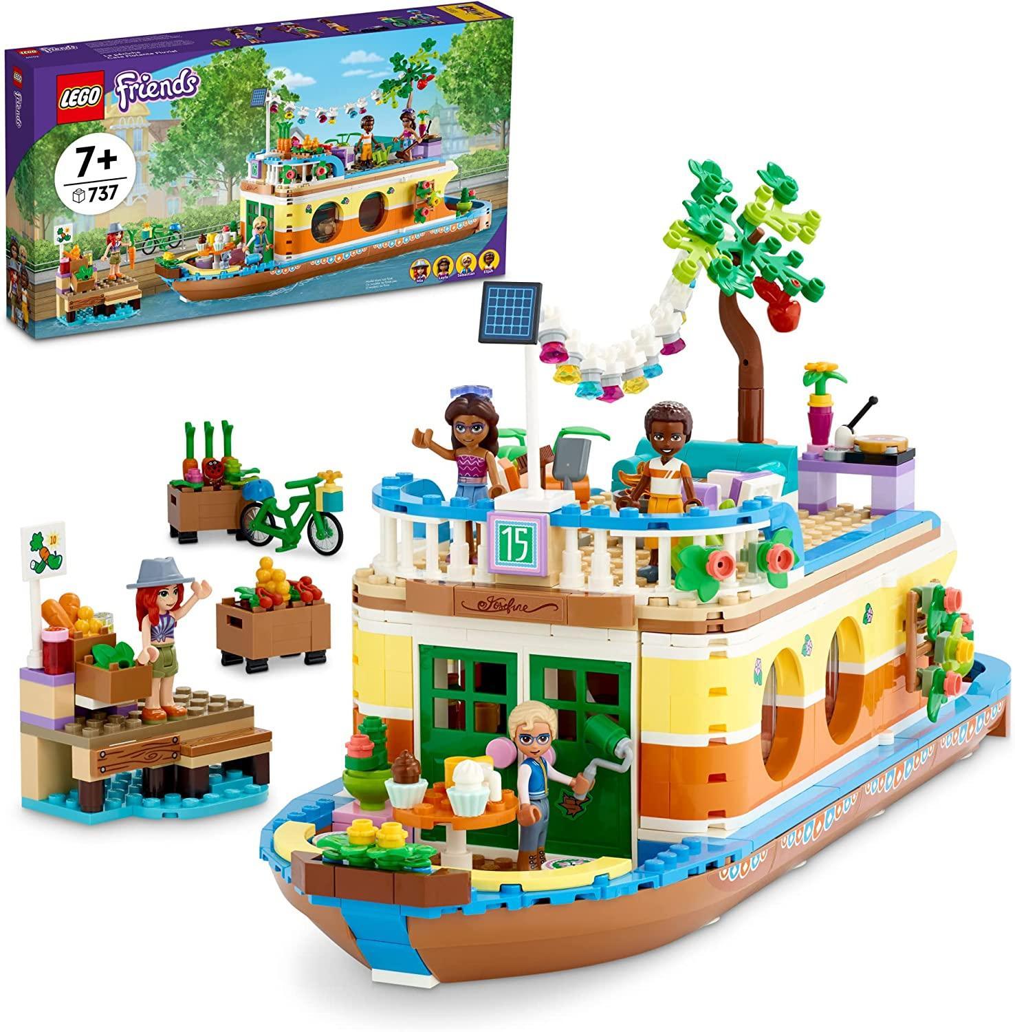 LEGO Friends Canal Houseboat 41702 - Eco-Friendly Playset