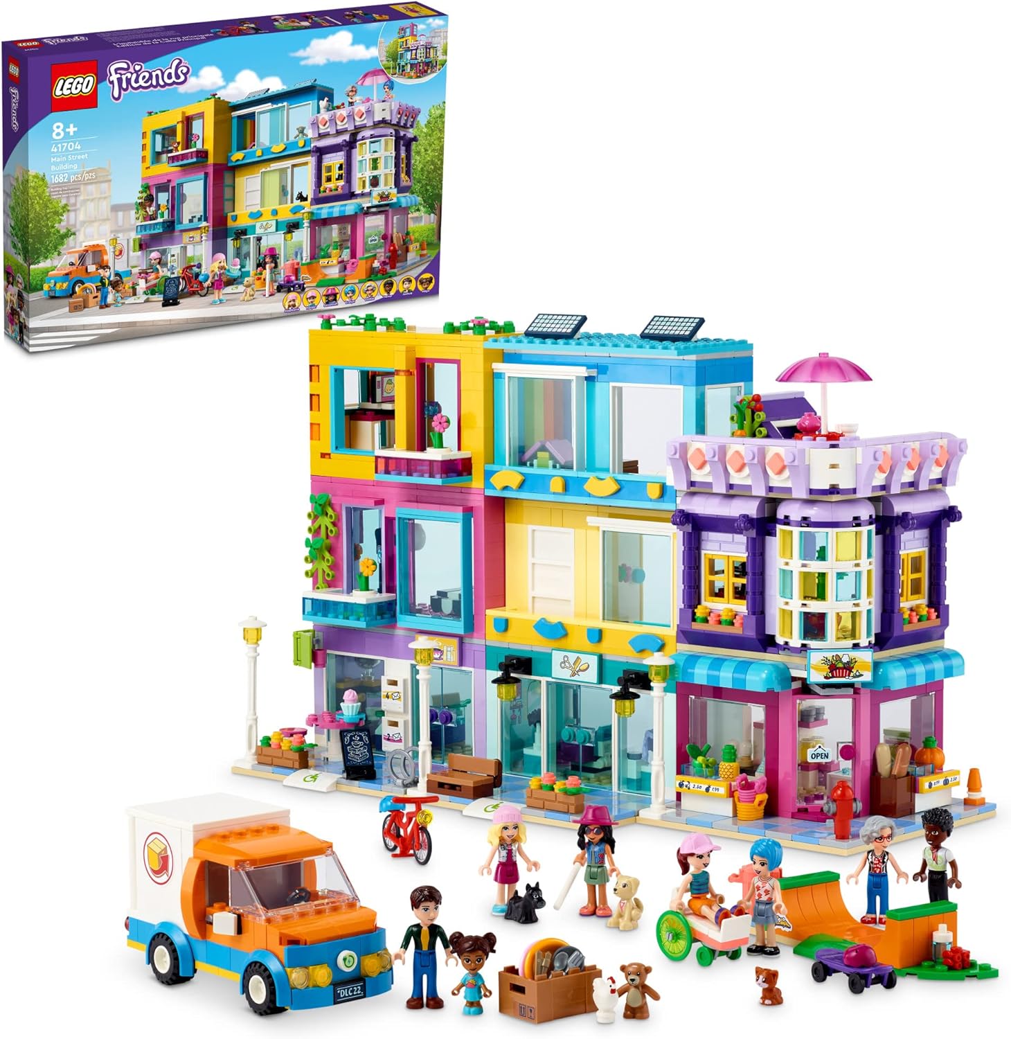 LEGO Friends 41704 Main Street Building with Mini Dolls