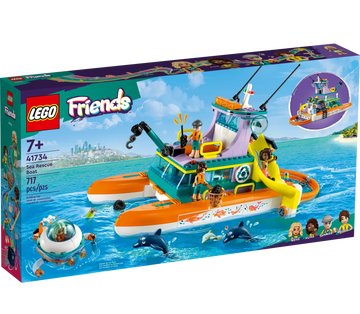 LEGO FRIENDS 41734 Sea Rescue Boat with Characters & Accessories