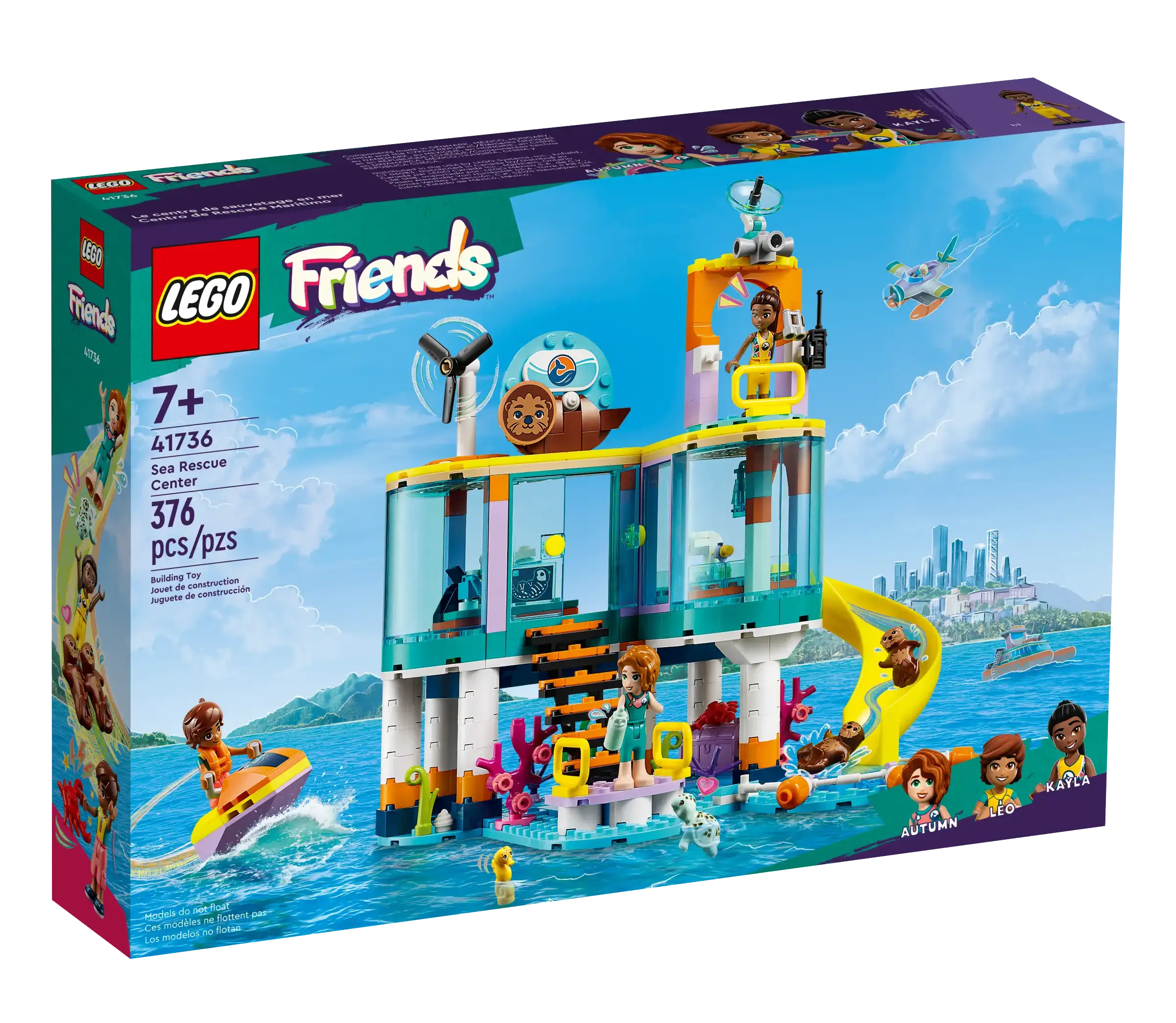 LEGO Friends 41736 Sea Rescue Center with Mini-Dolls & Sea Life