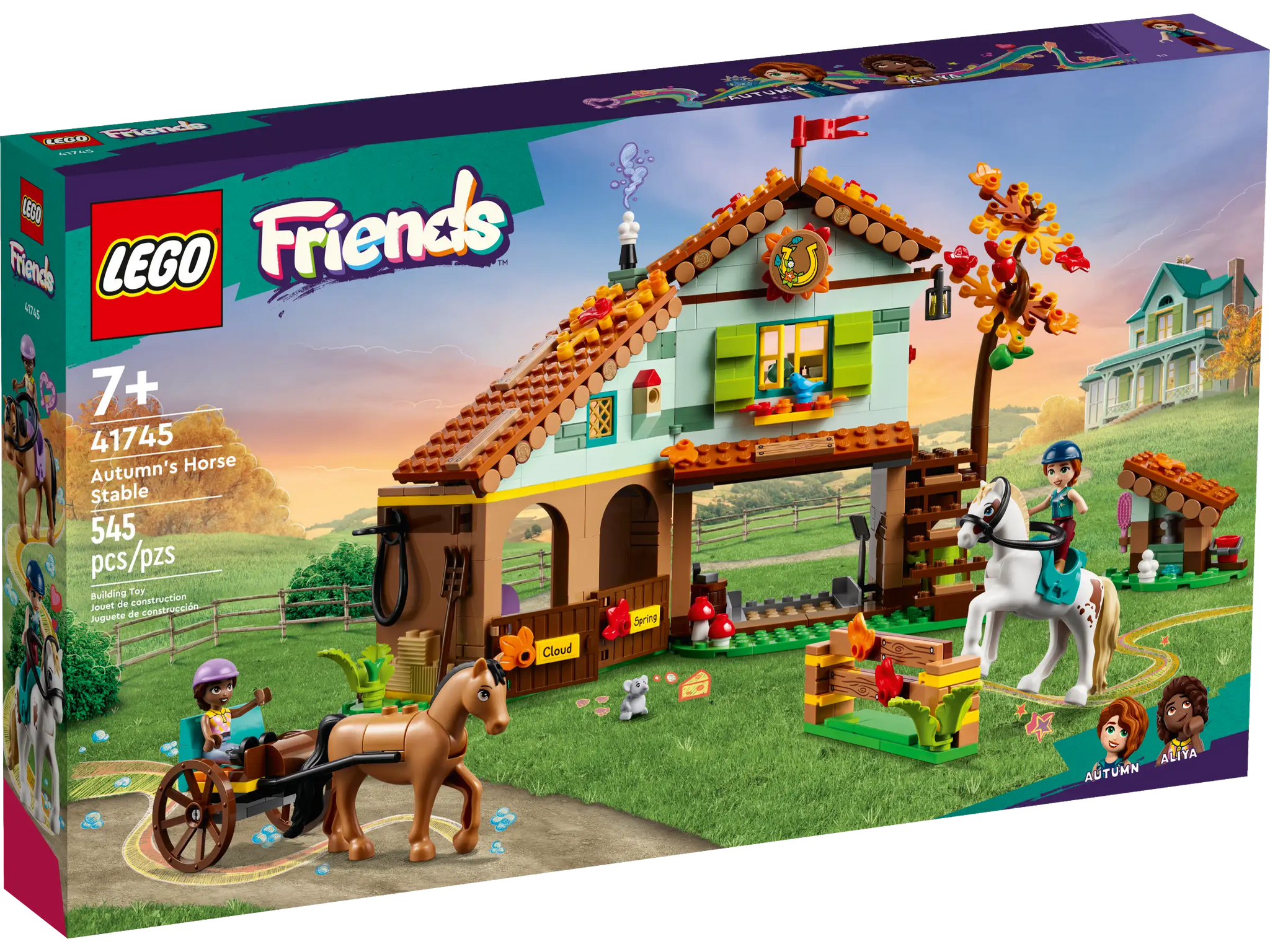 LEGO Friends 41745 Autumn's Horse Stable with Mini-Dolls