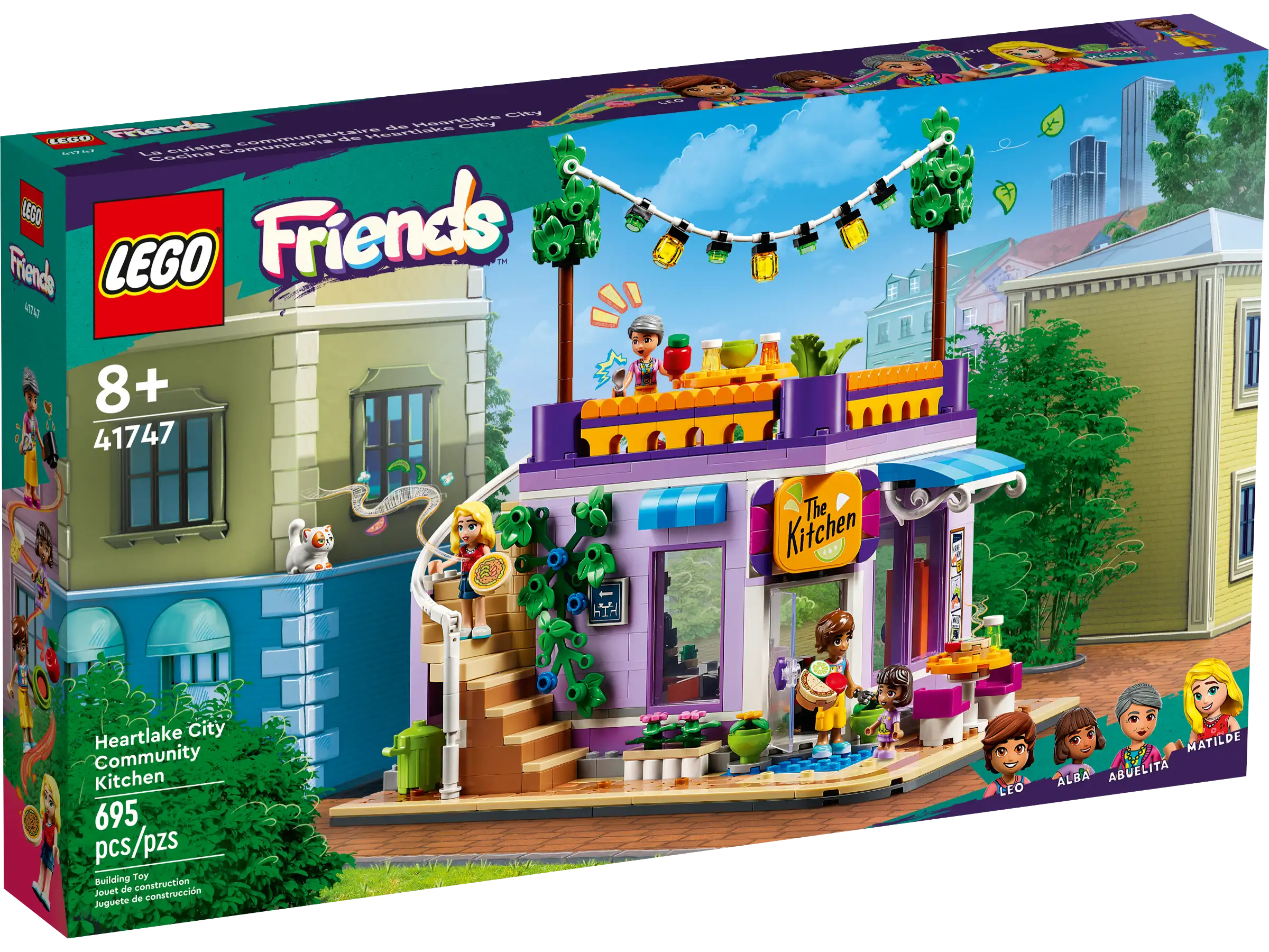 LEGO Friends 41747 Heartlake City Community Kitchen Playset