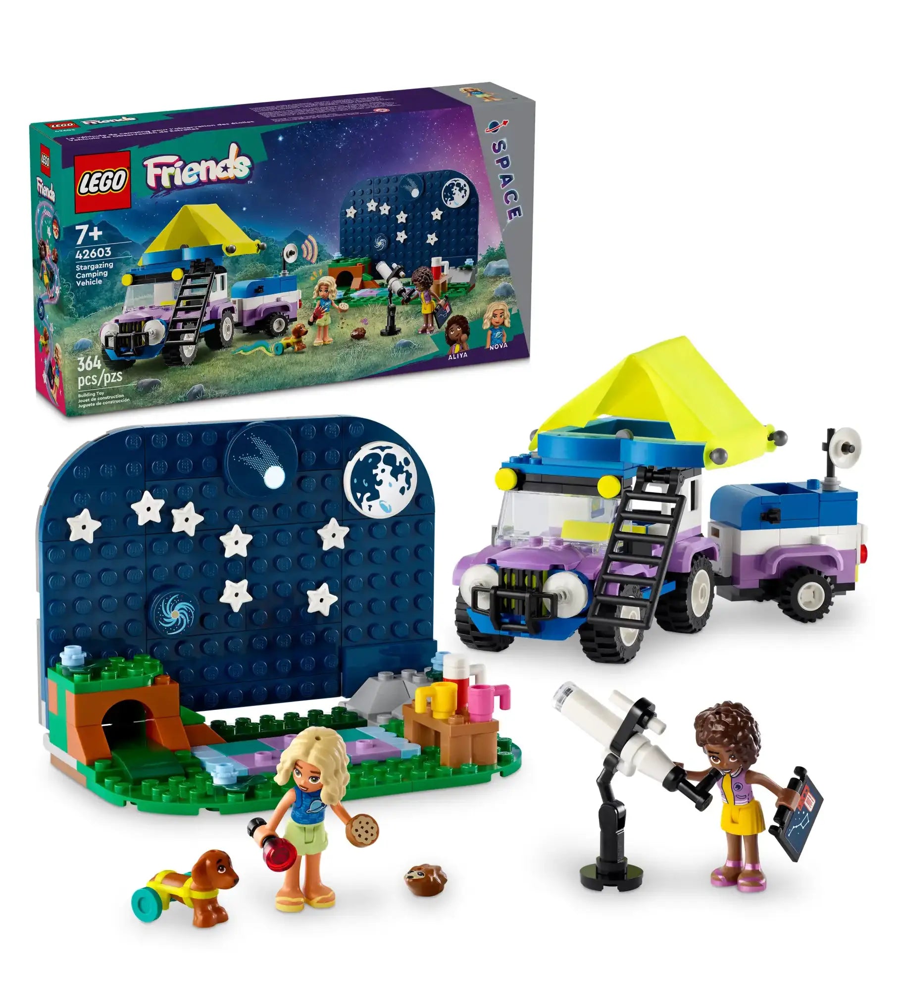 LEGO FRIENDS 42603 Stargazing Camping Vehicle for Kids