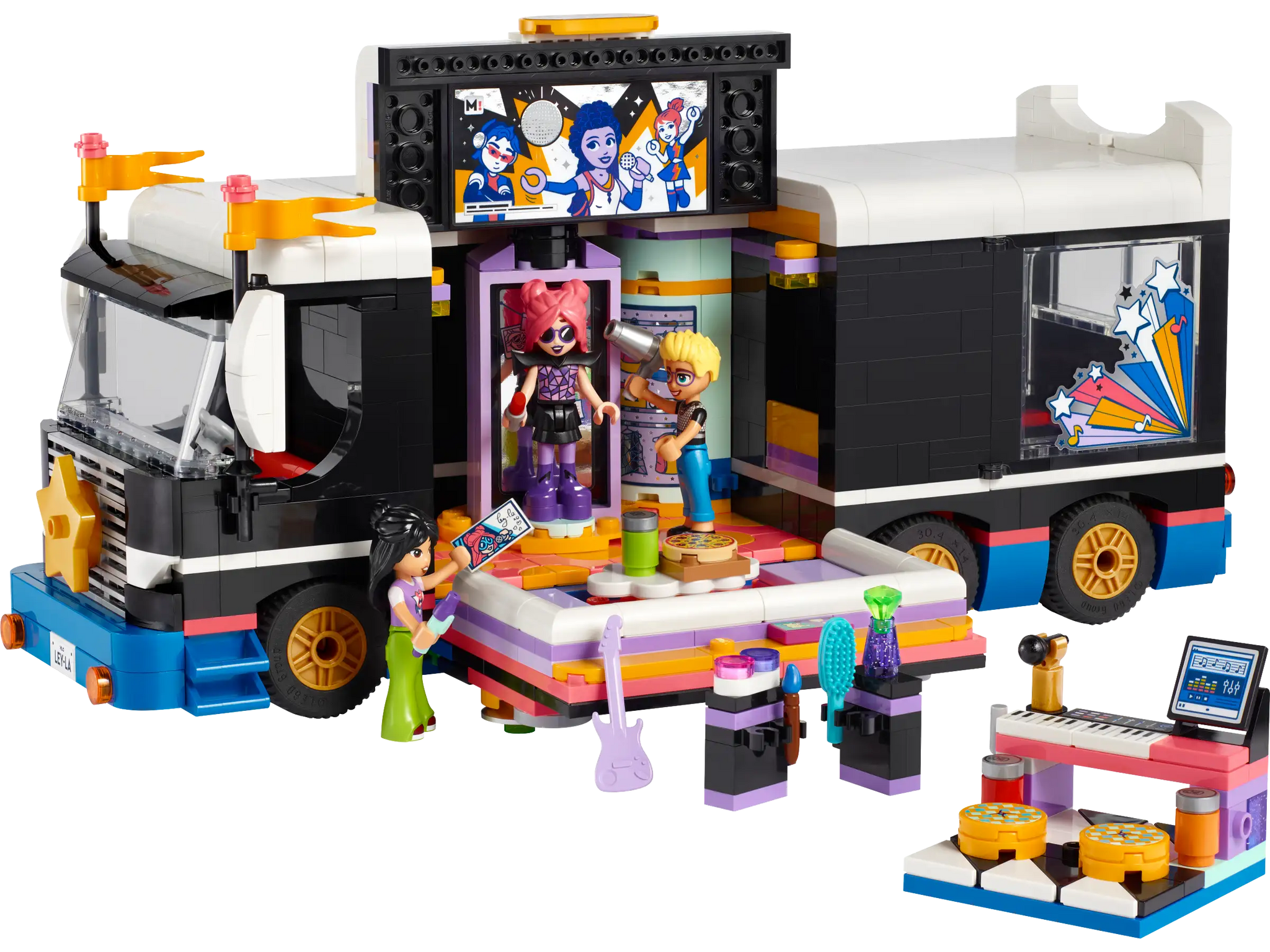 LEGO Friends Pop Star Music Tour Bus Set 42619