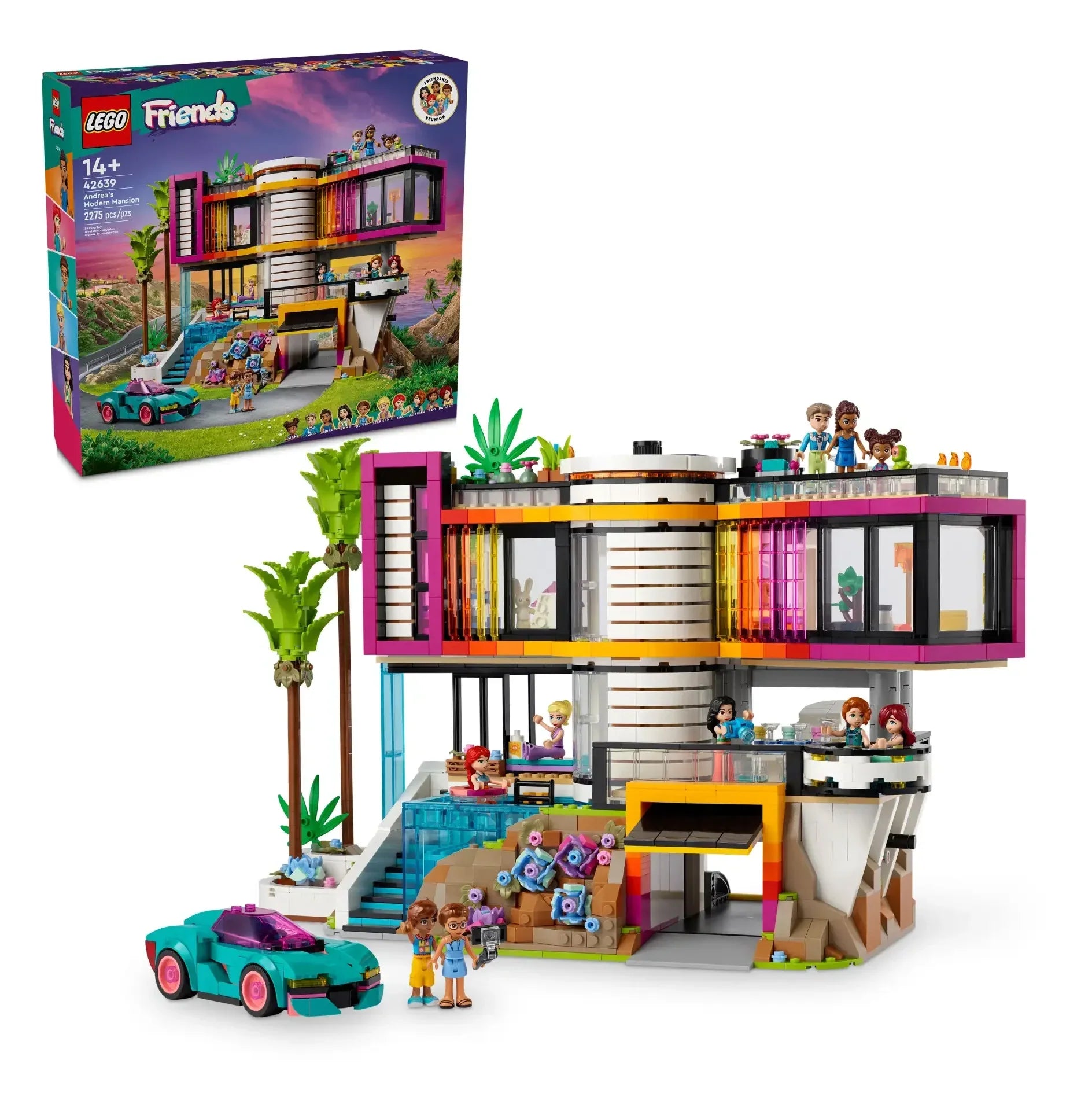 LEGO Friends 42639 Andrea's Modern Mansion Building Set
