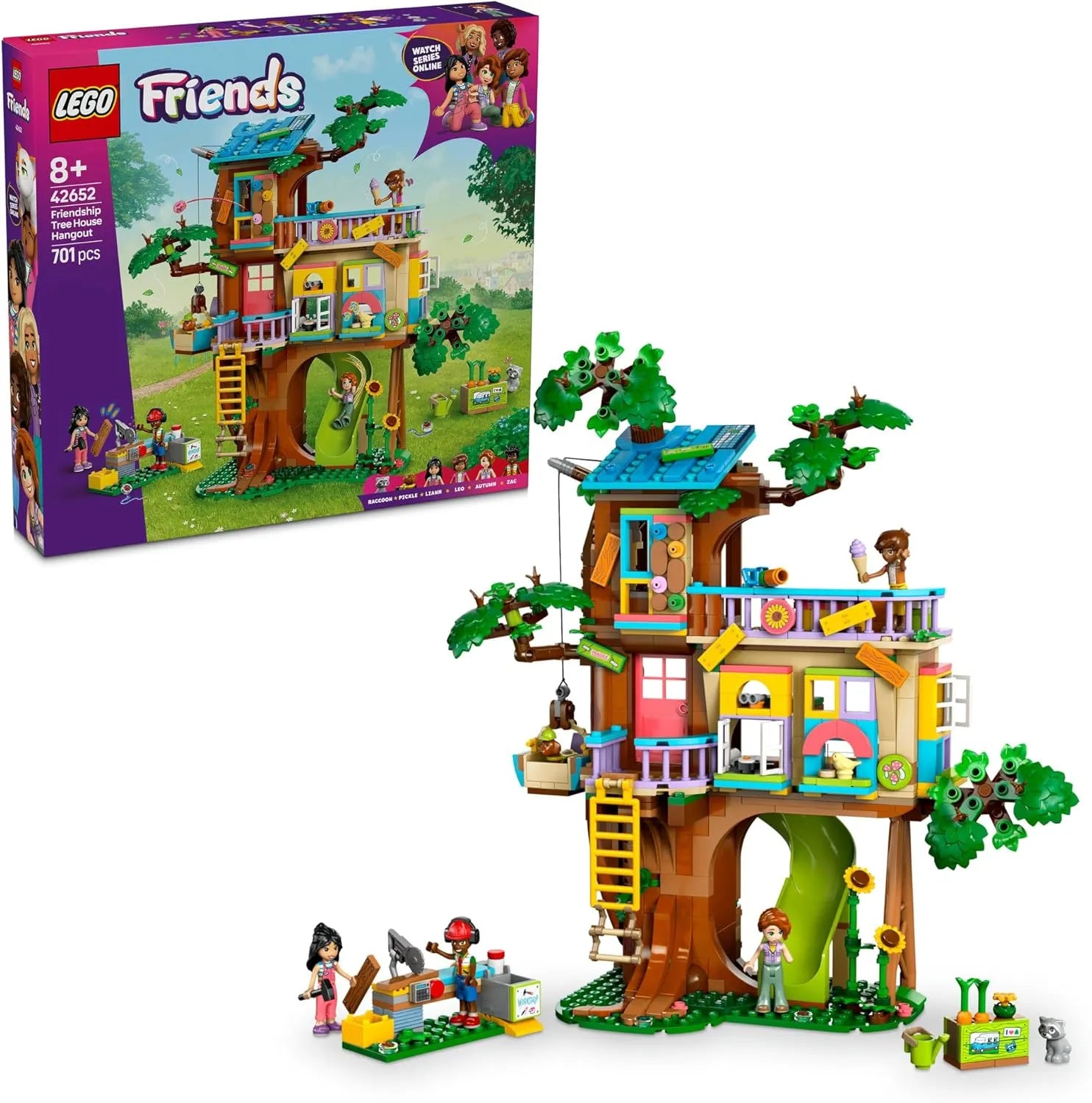 LEGO FRIENDS 42652 Tree House Playset with Mini-Dolls