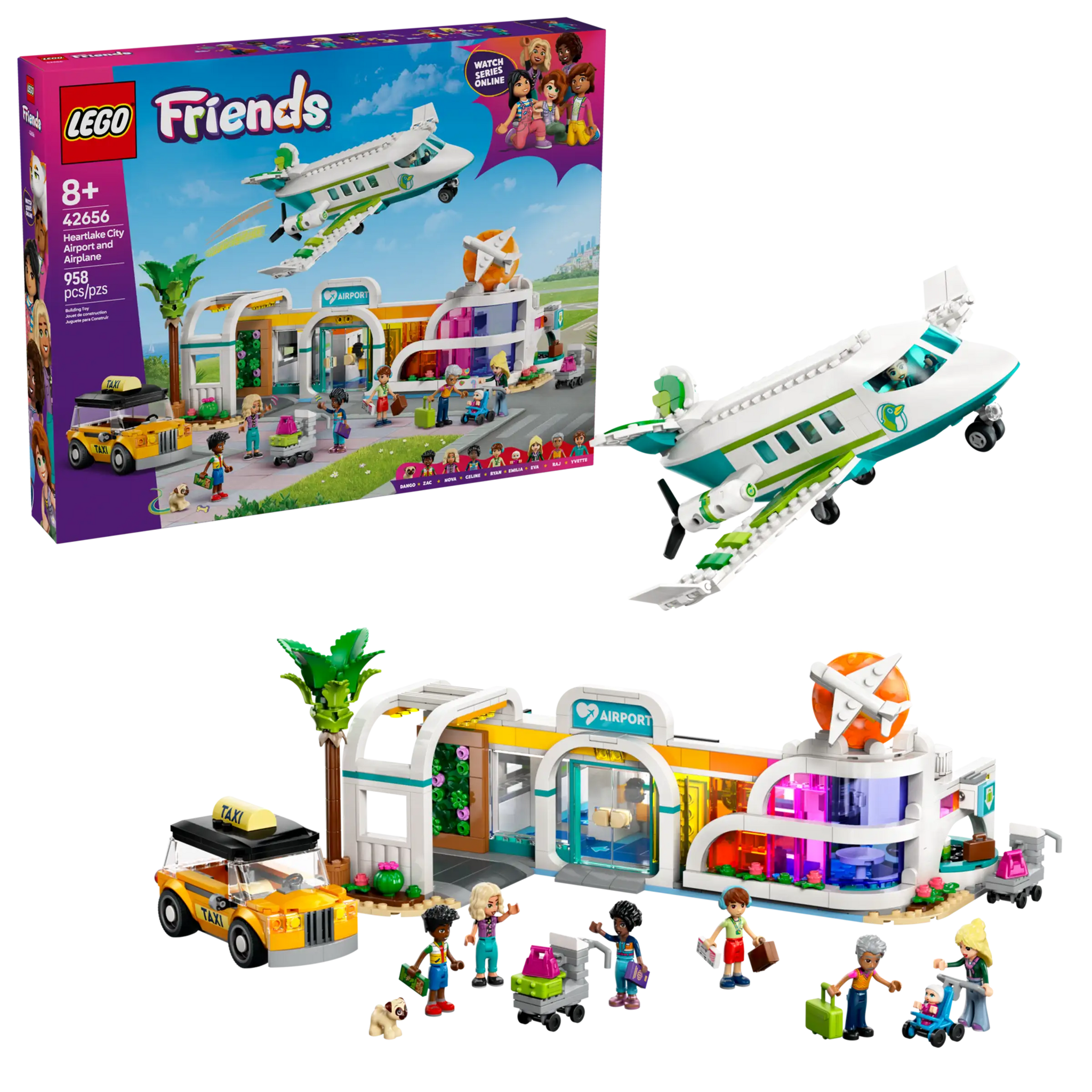 LEGO FRIENDS Heartlake City Airport & Airplane Set 42656