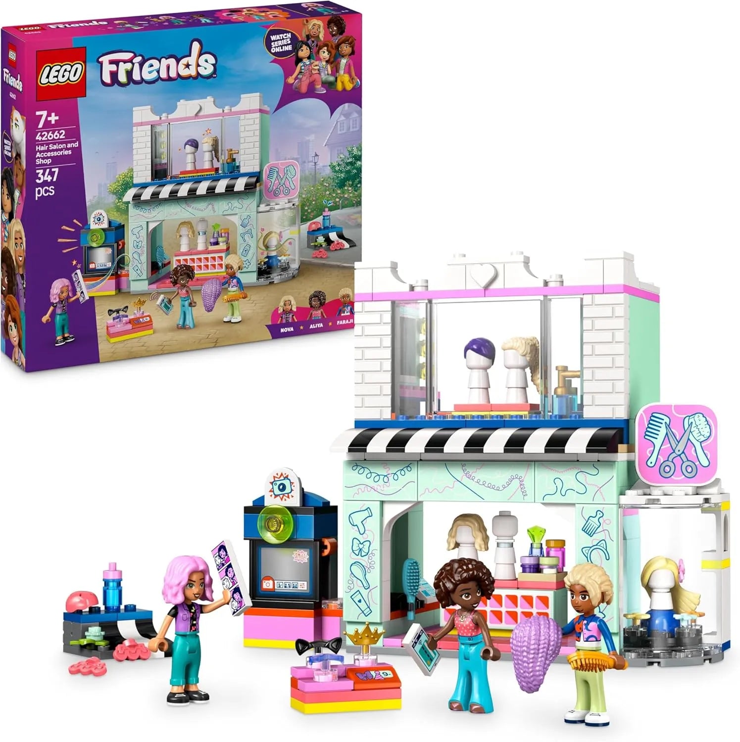 LEGO FRIENDS 42662 Hair Salon & Accessories Store Set