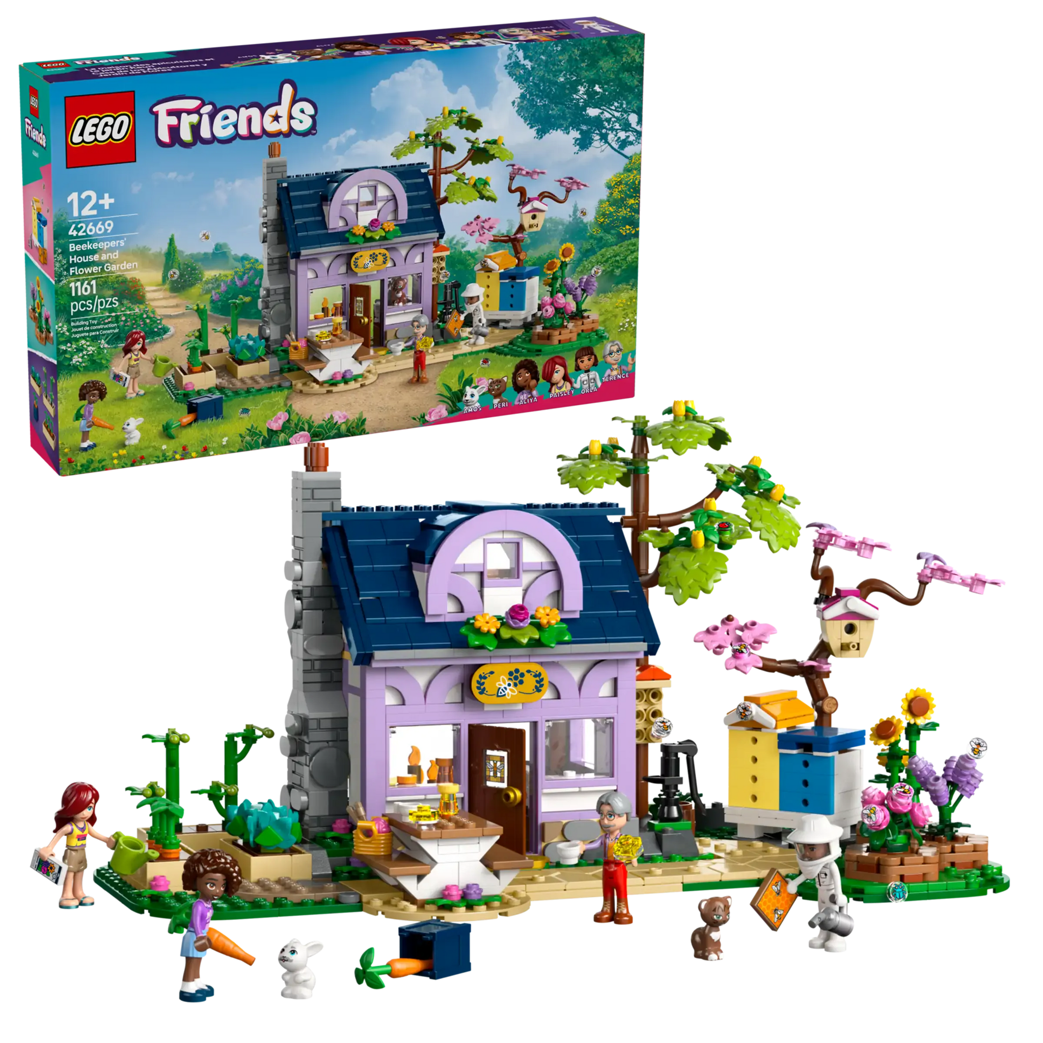 LEGO Friends Beekeepers' House & Flower Garden Set 42669