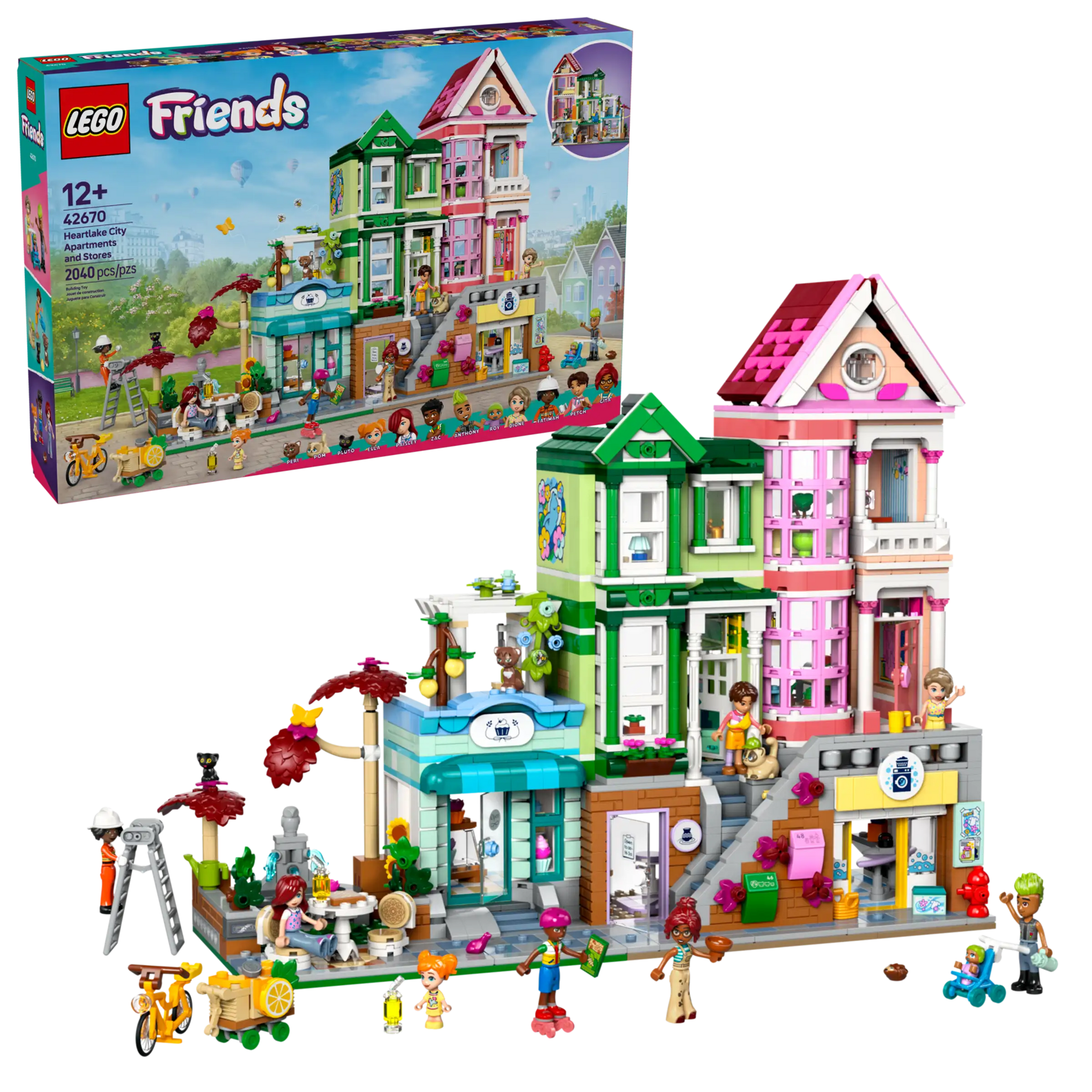 LEGO Friends Heartlake City Apartments & Stores Set 42670